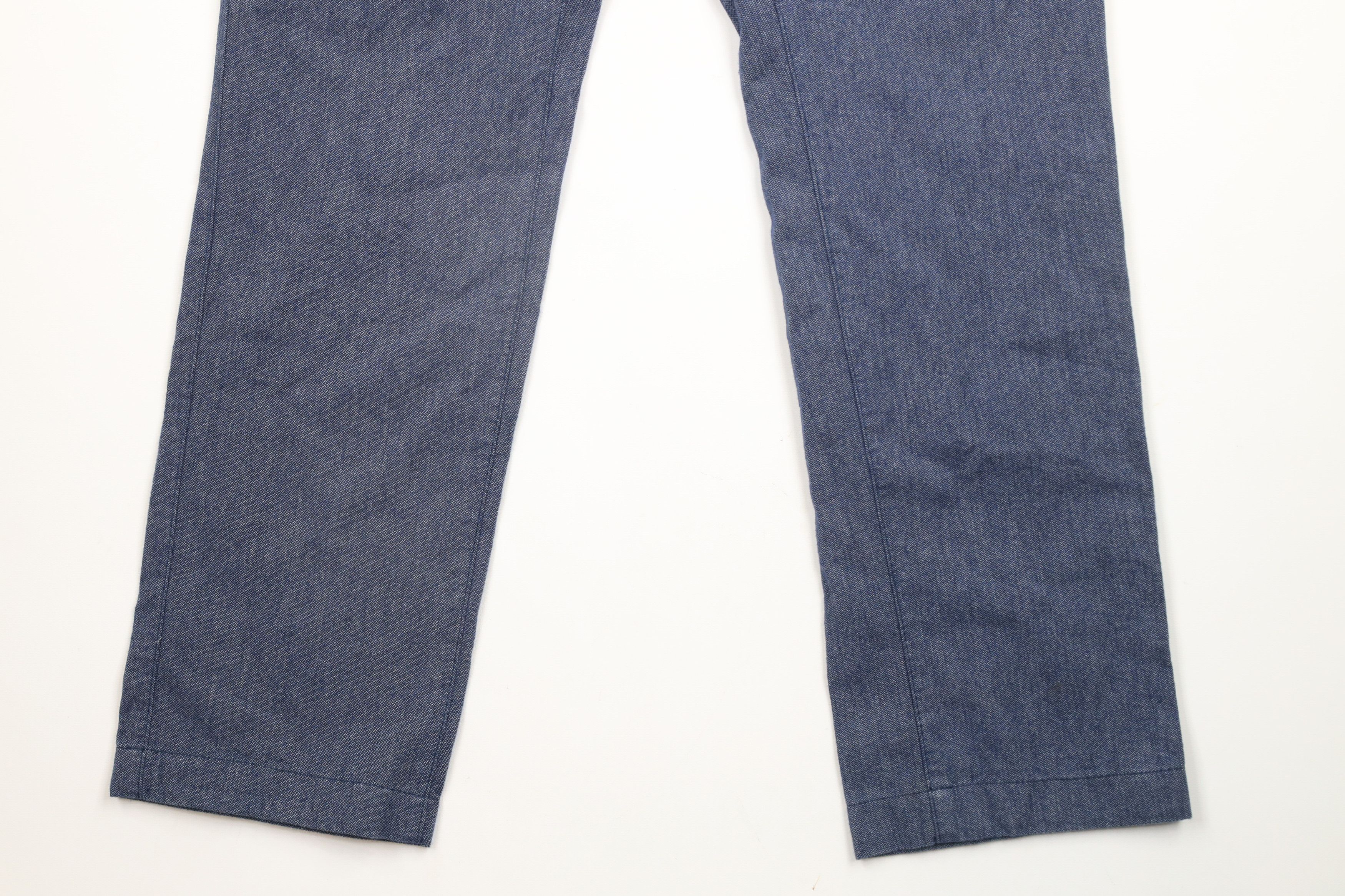 Banana Republic × Vintage Banana Republic Straight Leg Chino Pants Trousers Blue Size US 32 / EU 48 - 4 Thumbnail