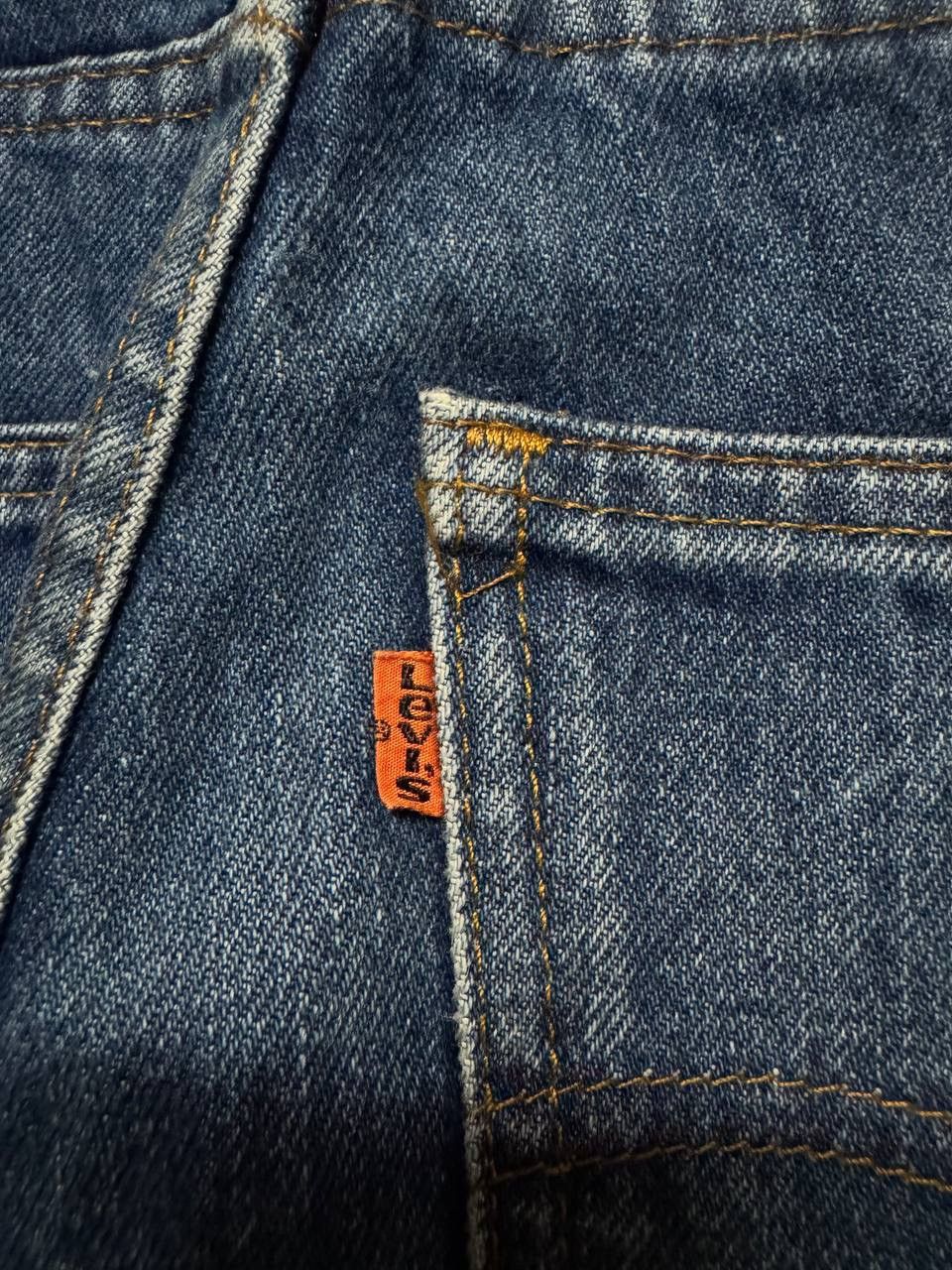 Levi's 💥Rare💥Vintage Levi's 80's Orang Tab Stoned Washed Size US 27 - 13 Thumbnail