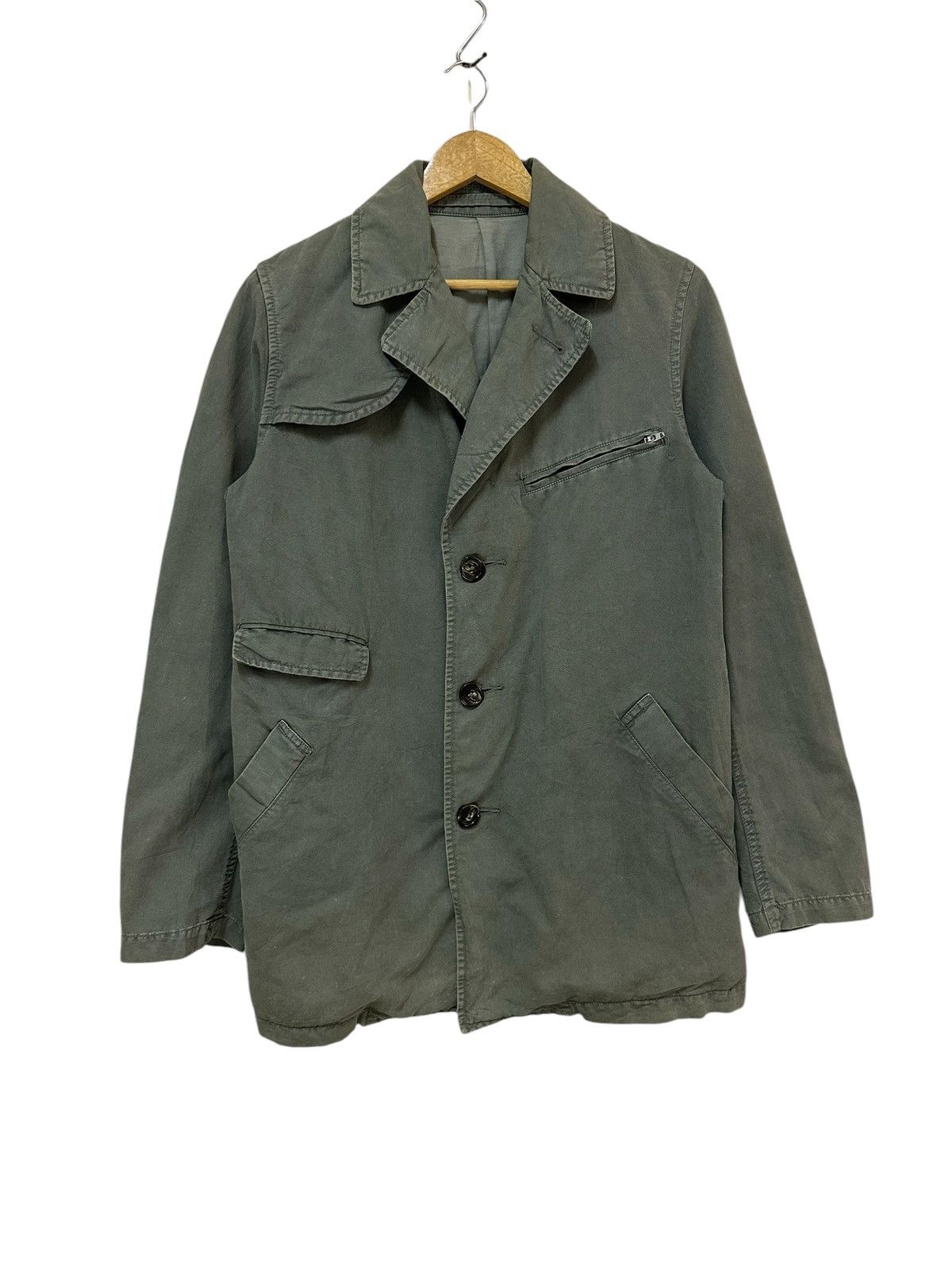 CABANE de ZUCCa Vintage Cabanne de zucca army style jacket issey miyake Size US M / EU 48-50 / 2 - 1 Thumbnail