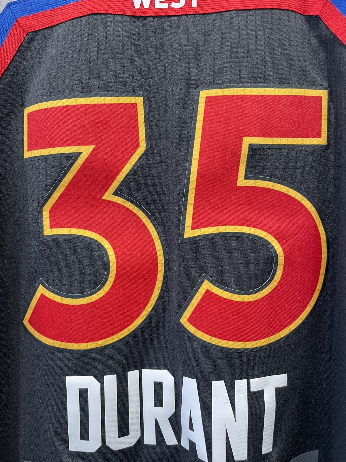 Adidas Adidas 2017 NBA Jersey Kevin Durant Golden State Warriors Size US L / EU 52-54 / 3 - 15 Thumbnail