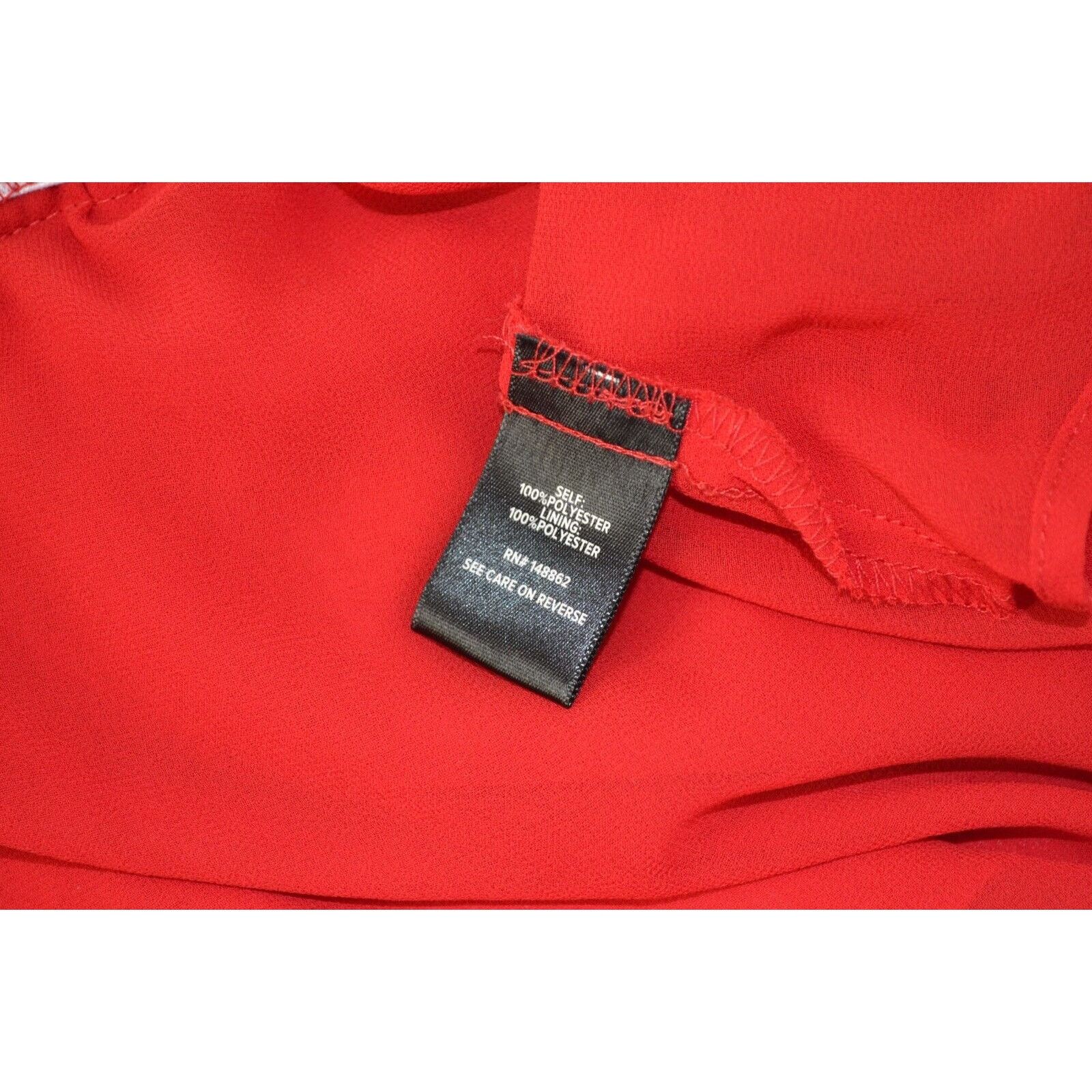 Other Torrid Women's Red Valentines Spaghetti Strap Tiered Ruffled Size 4XL / US 24-26 - 4 Thumbnail