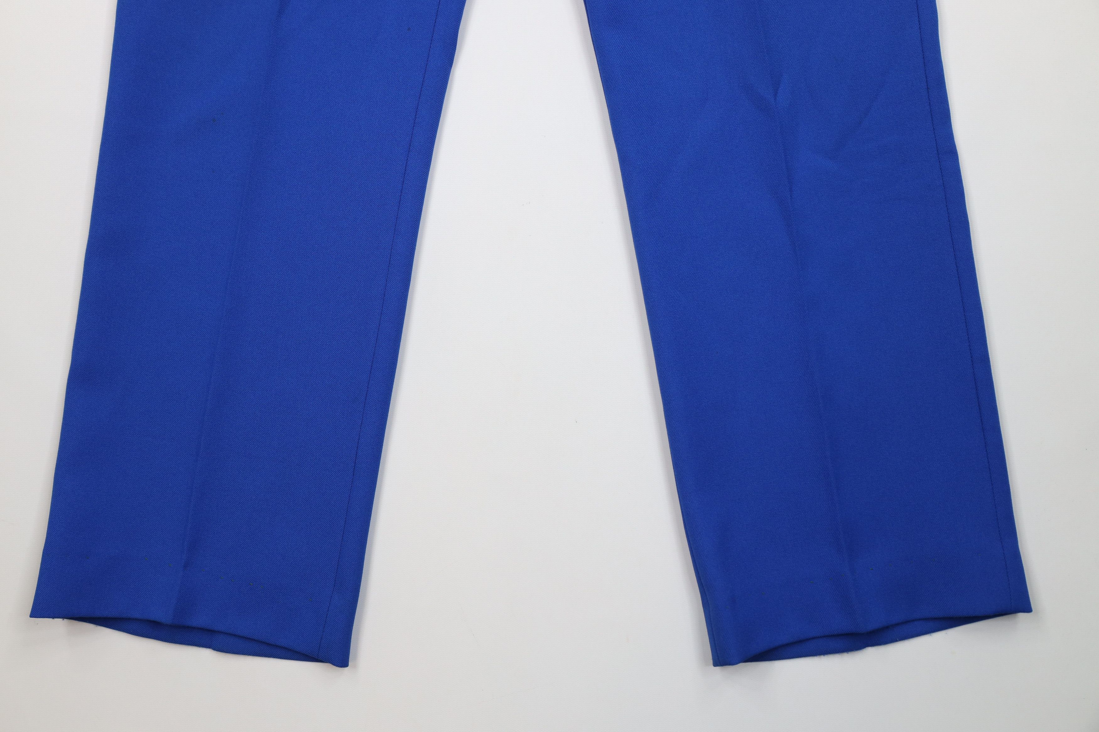 Vintage Vintage 70s Streetwear Western Knit Wide Leg Chino Pants USA Size US 36 / EU 52 - 4 Thumbnail