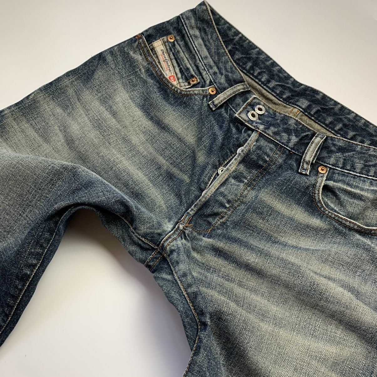 Diesel Vintage Diesel Gradient Straight Jeans Size US 31 - 10 Thumbnail