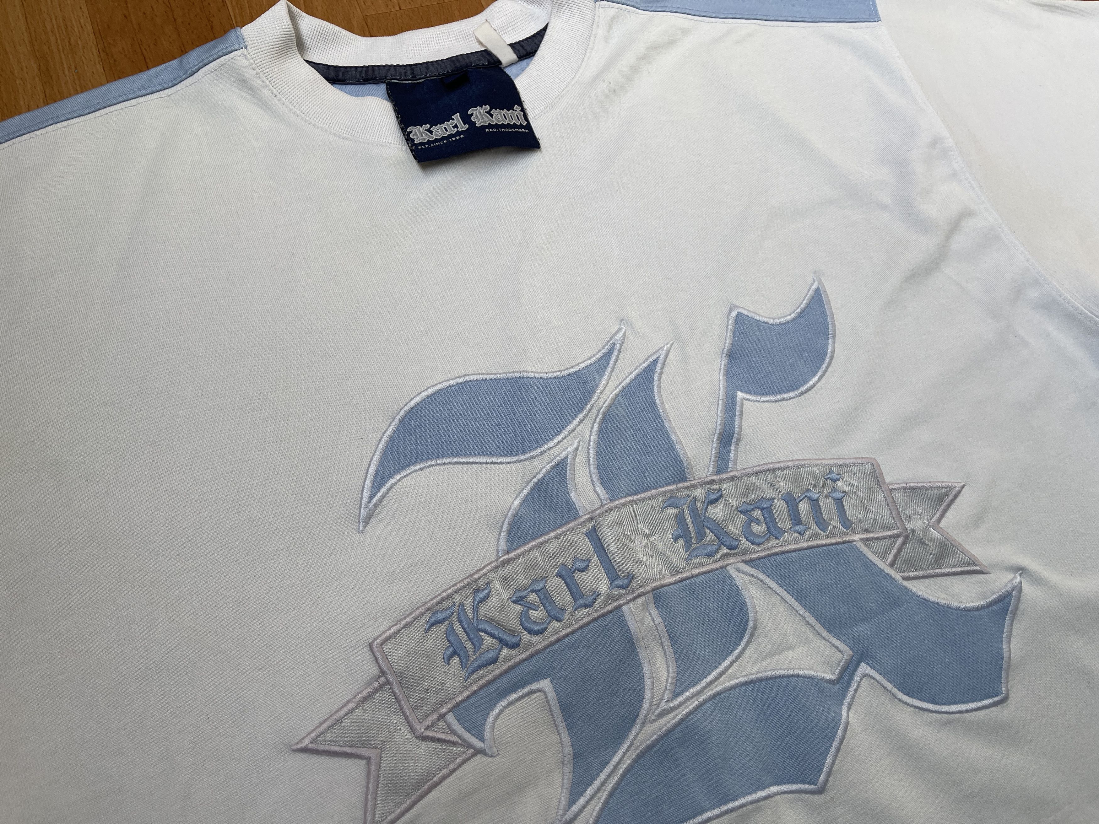 Karl Kani KARL KANI jersey, vintage hip hop t-shirt, 90s hip hop L Size US L / EU 52-54 / 3 - 5 Thumbnail