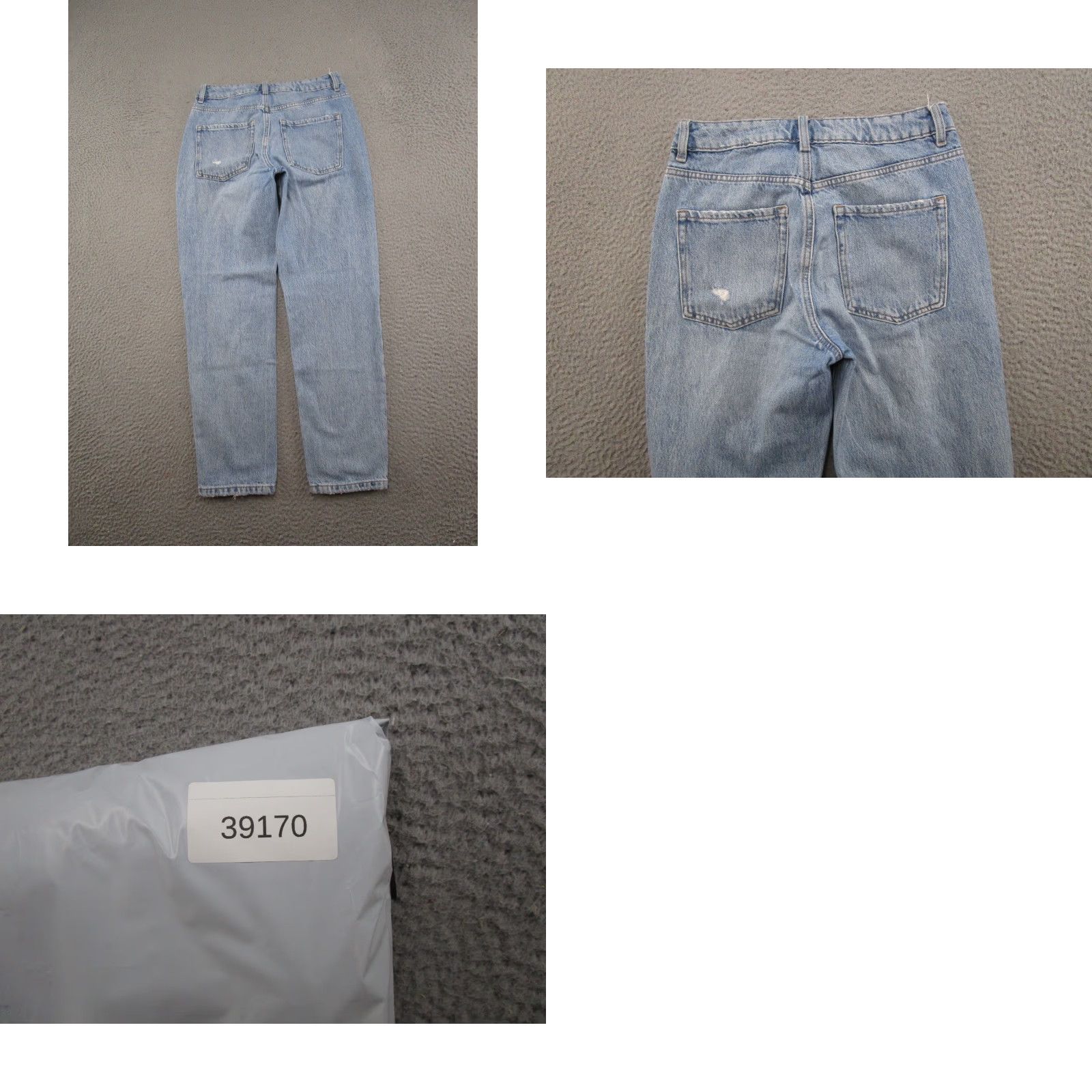 Garage Garage Denim High Rise Distressed Denim Mom Jeans Womens Size 3/26 Medium Wash Size 26" / US 2 / IT 38 - 9 Thumbnail