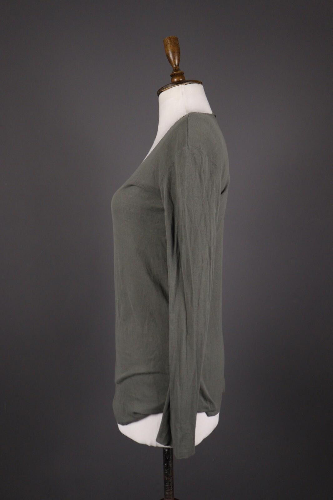 Designer Transit Par Such Gray Designed Cotton Sweater Size 2 Size XS / US 0-2 / IT 36-38 - 4 Thumbnail