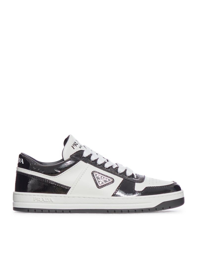 Prada Downtown Leather Sneakers Size US 7.5 / IT 37.5 - 1 Thumbnail