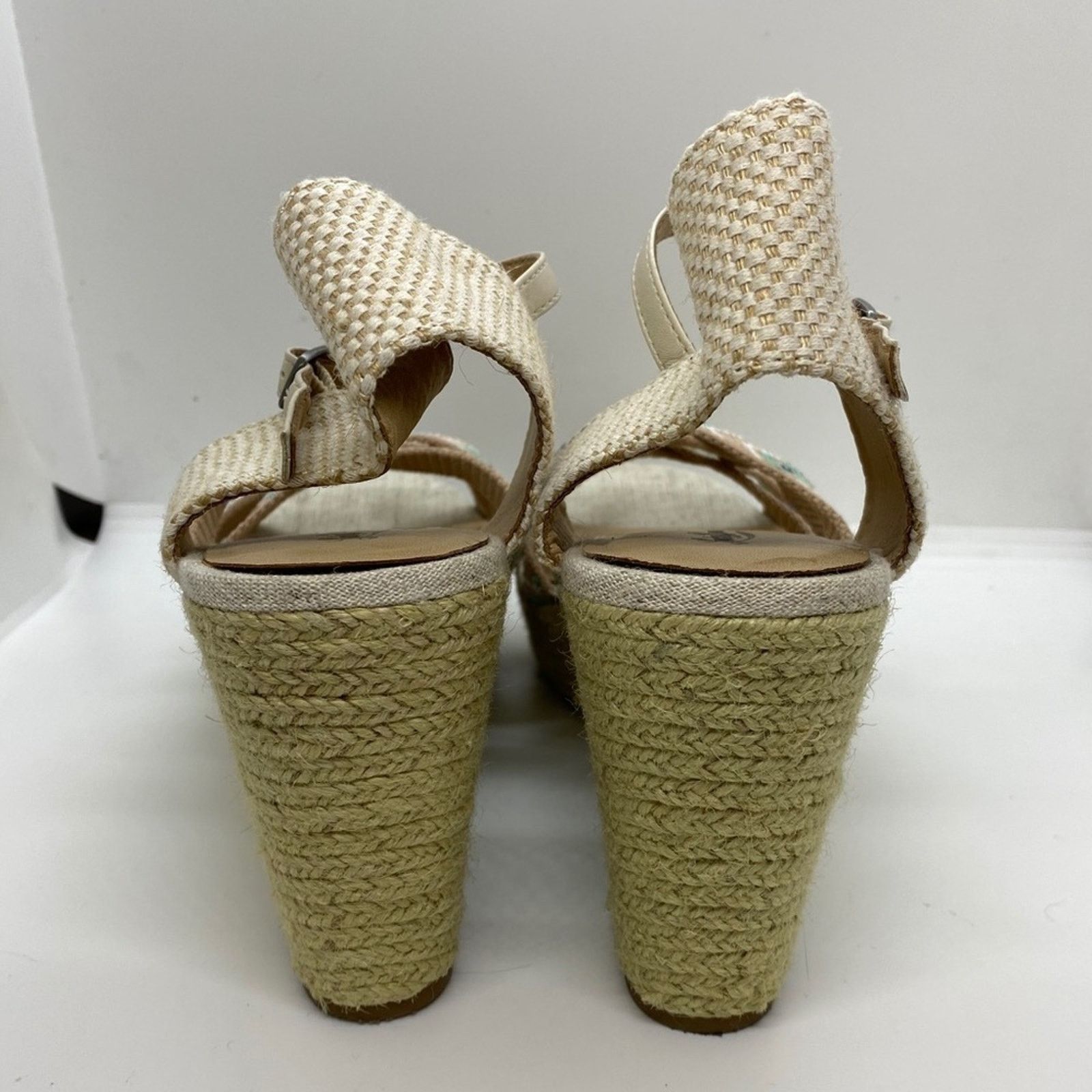 Lucky Brand Lucky Brand Mahima Wedge Sandal Size US 9 / IT 39 - 4 Thumbnail