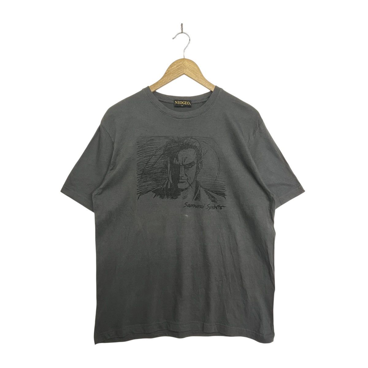 Anime SAMURAI SHOWDOWN HAOHMARU VIDEO GAME SNK NEOGEO TSHIRT Size US XL / EU 56 / 4 - 1 Thumbnail