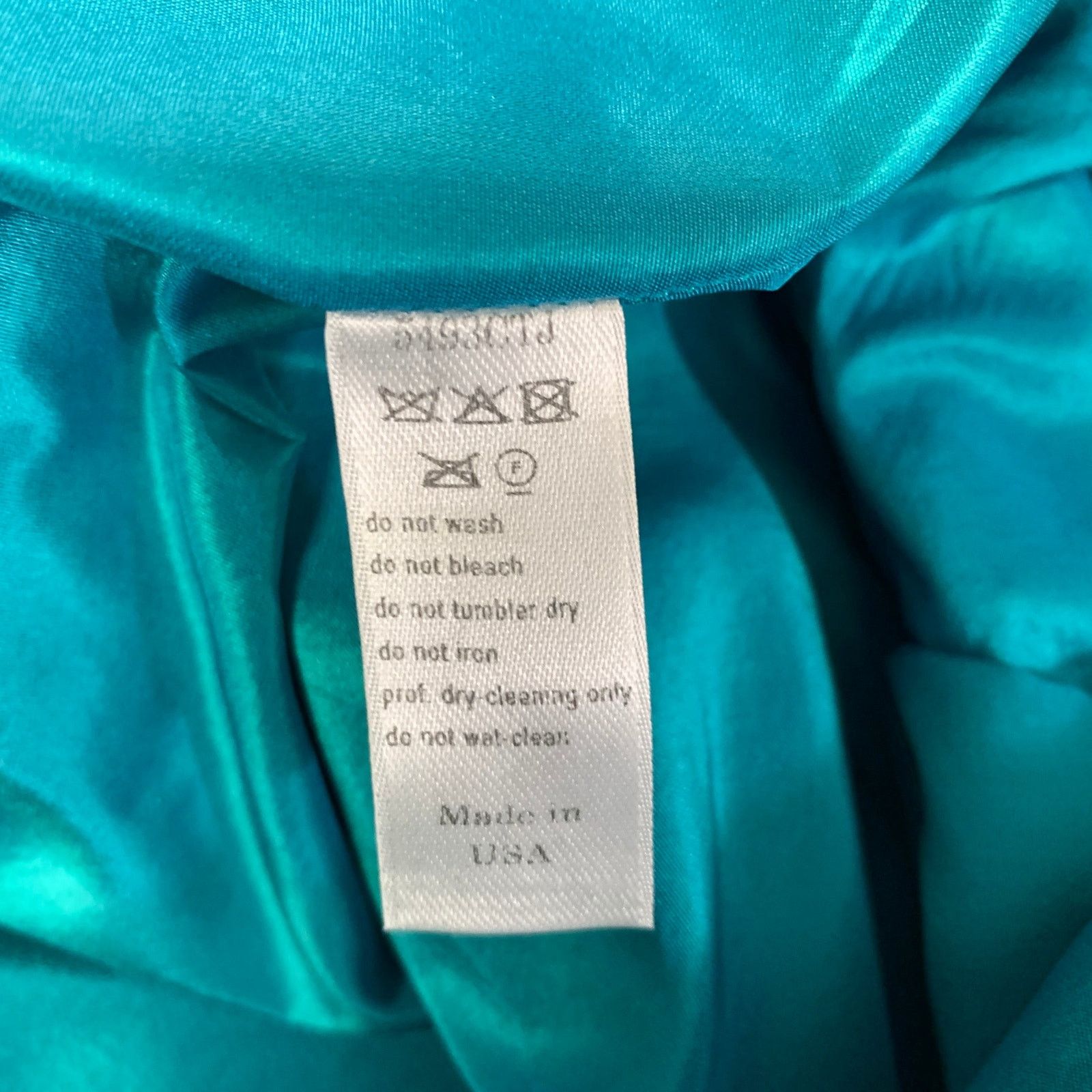 Carolina Herrera CAROLINA HERRERA Size 4 Teal Black Cocktail Dress Size S / US 4 / IT 40 - 5 Thumbnail