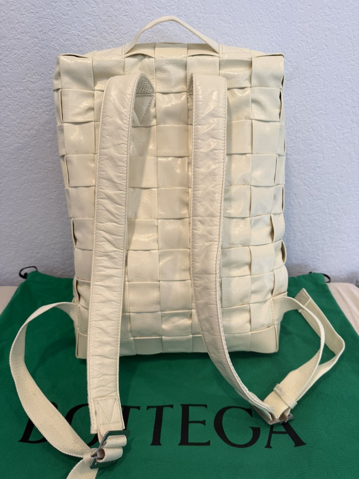 Bottega Veneta Bottega Veneta Intrecciato Cassette Backpack Size ONE SIZE - 2 Thumbnail