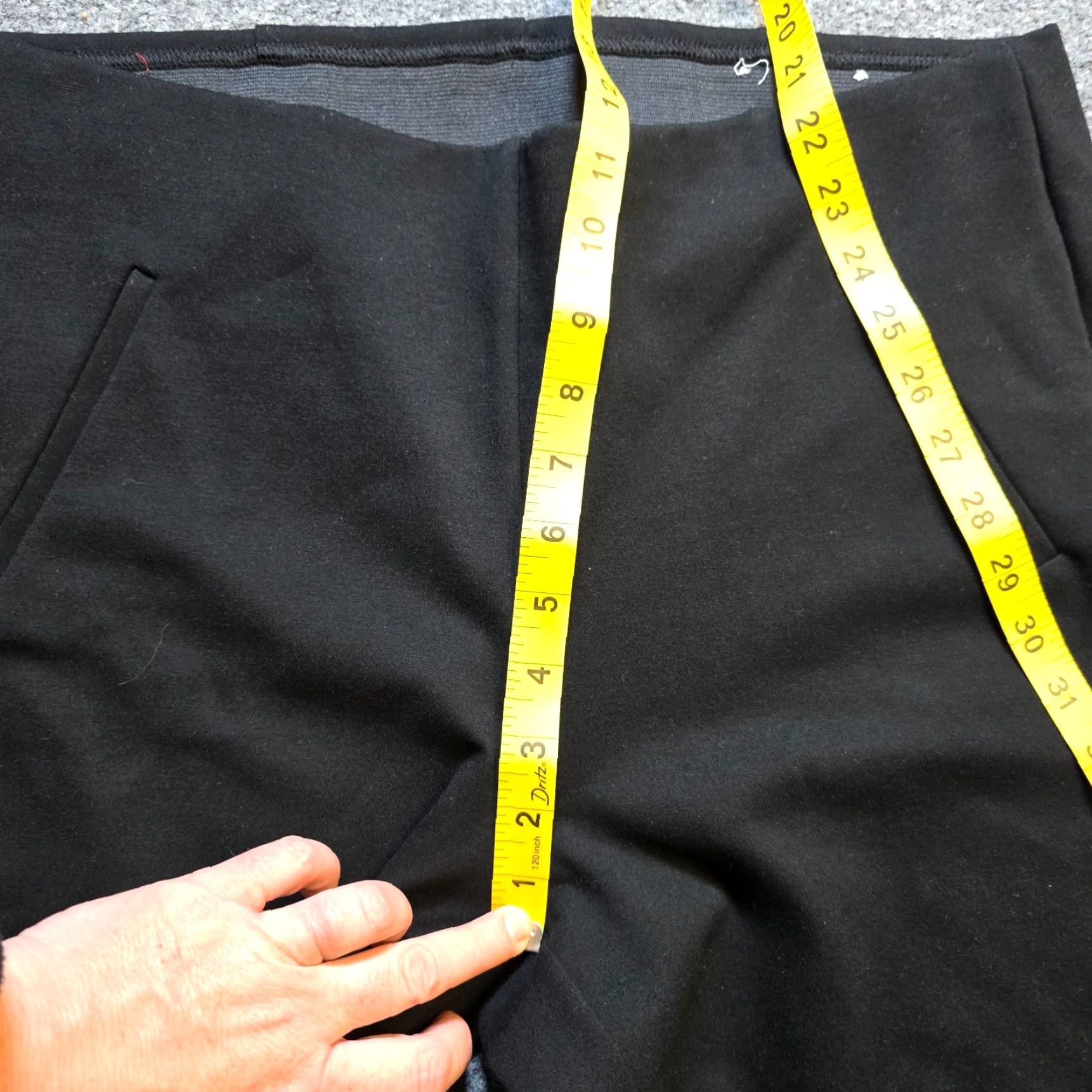 Vintage Chicos Pants Womens Size 12 Black Floral Embroidery Skinny Boho Career Casual Shirt Dress Pants Womens Boys Girls Mens Size 34" / US 12 / IT 48 - 6 Thumbnail