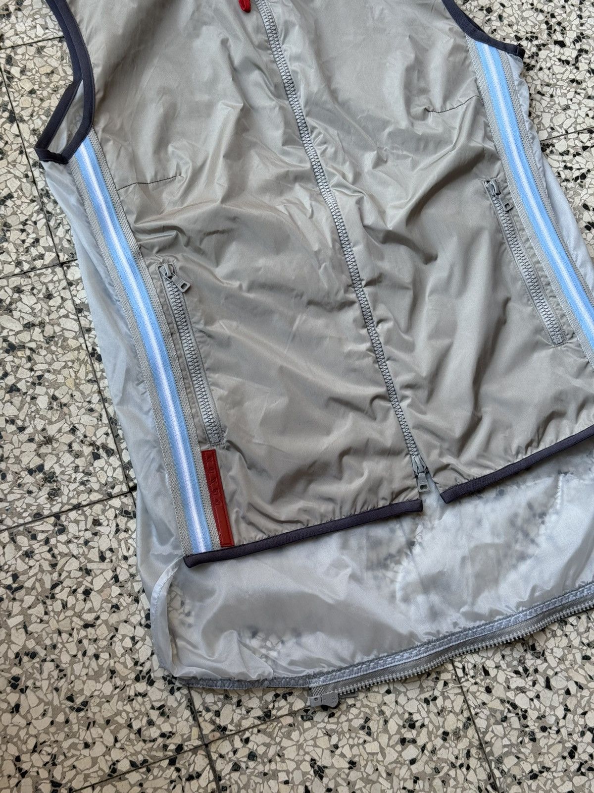 Prada SS00’ Prada Sport Semi Transparent Back 3M Hooded Vest Size M / US 6-8 / IT 42-44 - 4 Thumbnail