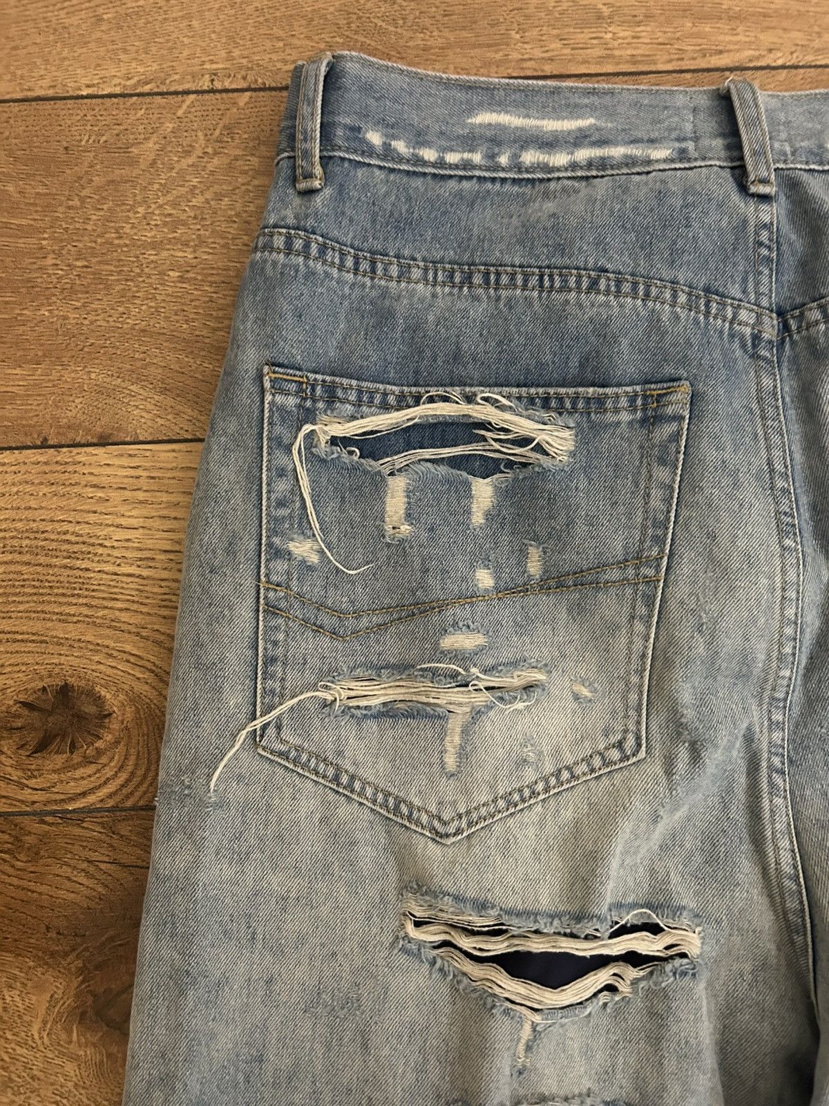 Japanese Brand Mijko hyper distressed jeans Size US 32 / EU 48 - 4 Thumbnail