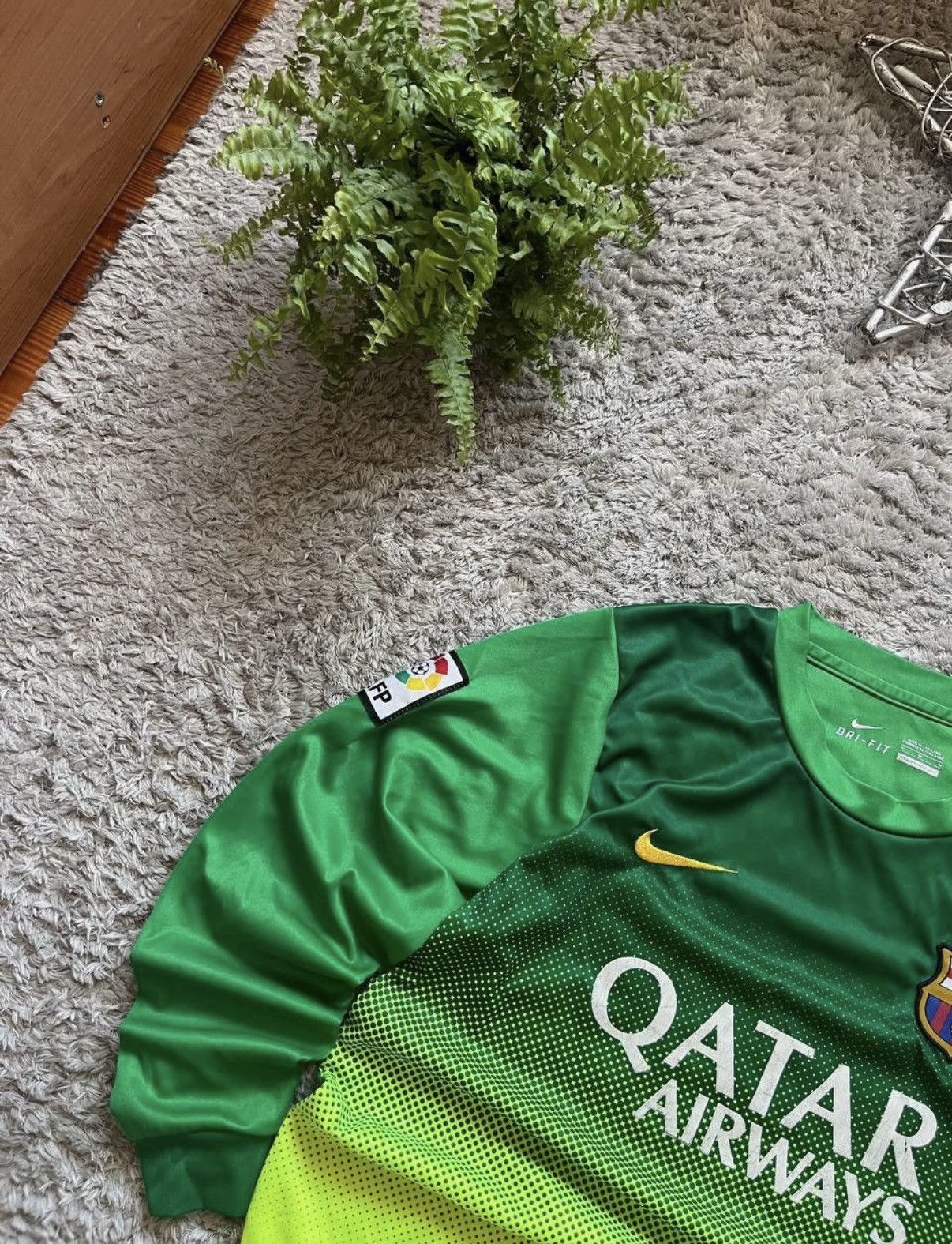 Nike 00s Vintage Nike x FC Barcelona Soccer Football Jersey Rare Size US M / EU 48-50 / 2 - 3 Thumbnail