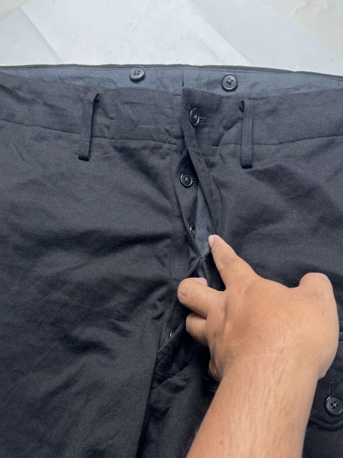 Yohji Yamamoto Yohji yamamoto Y's For Men Single Cargo Pants Size US 34 / EU 50 - 6 Thumbnail