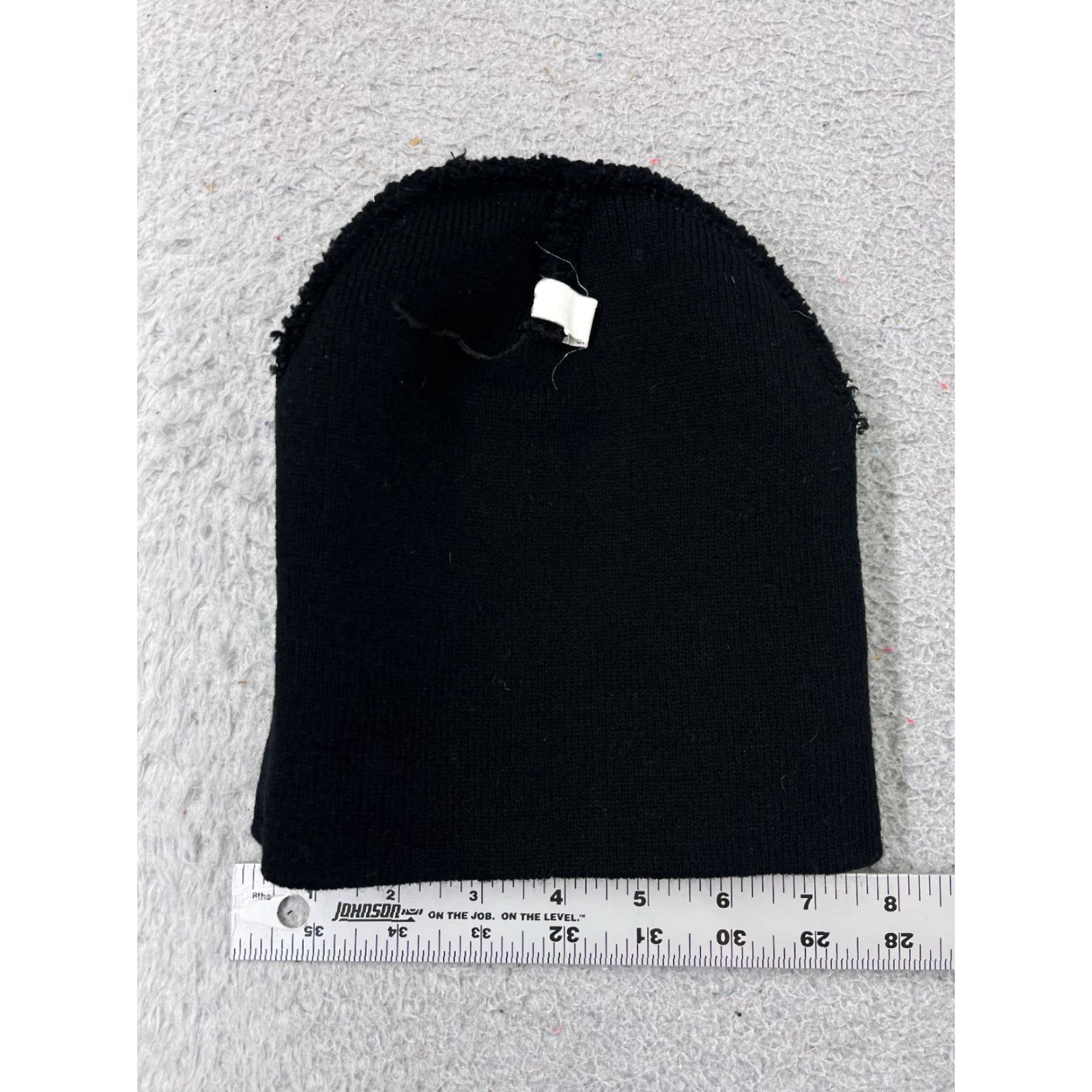Vintage Legion 2 Beanie Toque Adult One Size Black Knit 100% Acrylic Embroidered Ski Size ONE SIZE - 5 Thumbnail