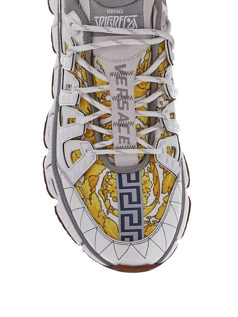 Versace o1y0425 Logo Low-Top Sneakers in Multicolor Size US 6 / EU 39 - 4 Thumbnail