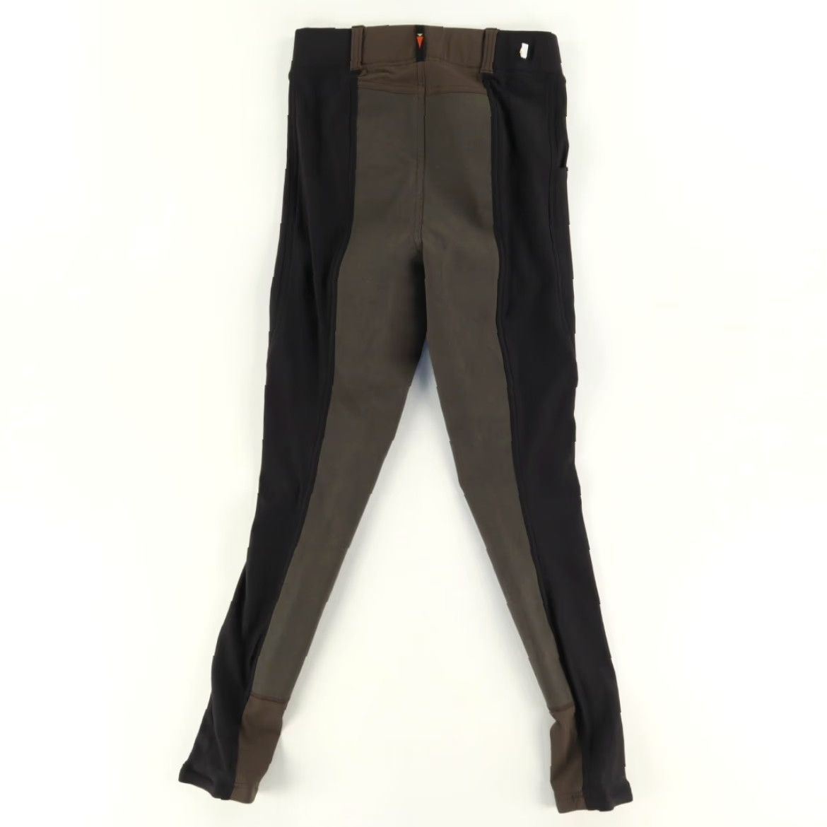 Vintage Kerrits High Stretch Full Seat Breeches Nylon Woven Leggings Brown Striped Women's M Size 32" / US 10 / IT 46 - 4 Thumbnail