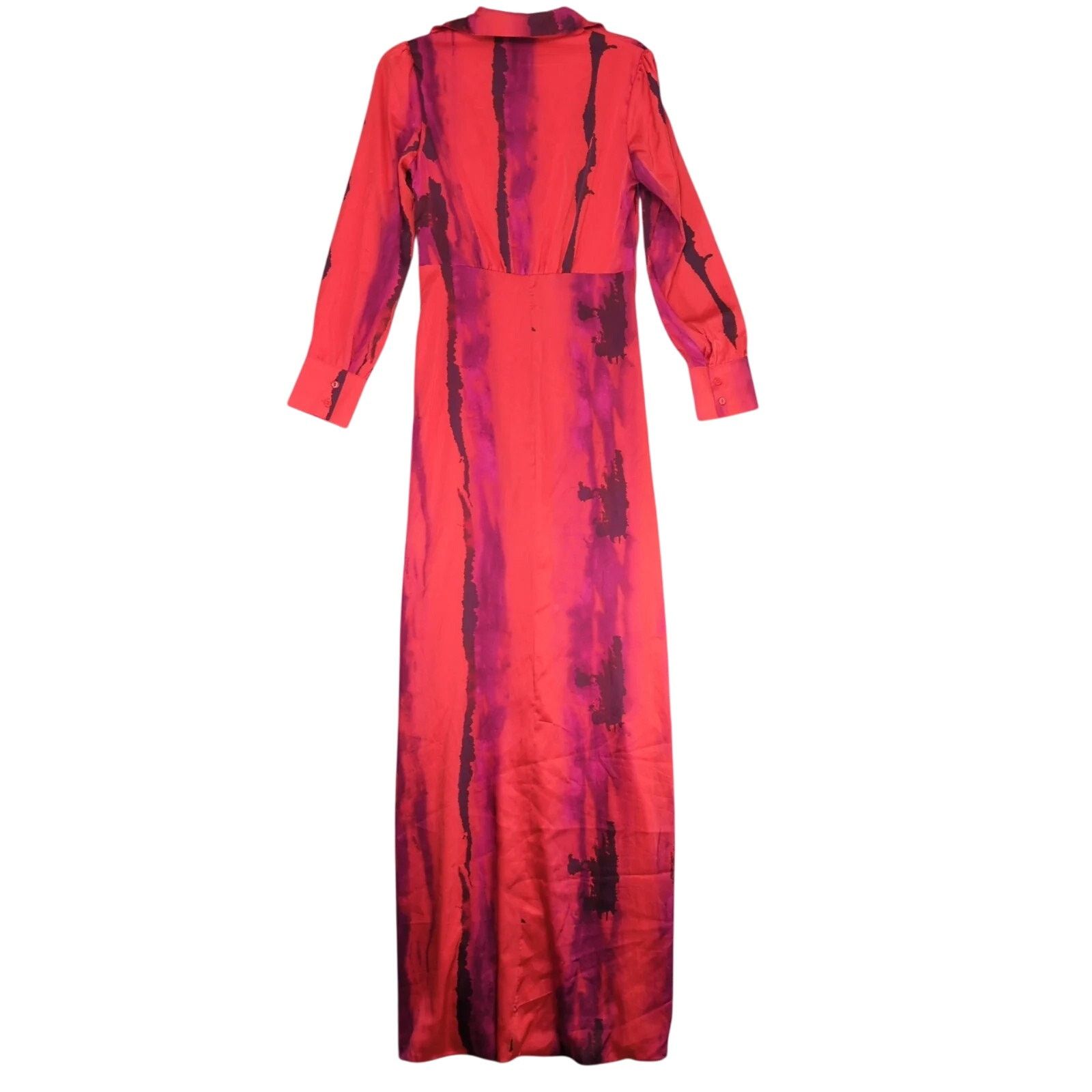 Other NWT Fashion Nova Luxe Gabriella Long Sleeve Maxi Dress Wrap Size L / US 10 / IT 46 - 2 Thumbnail