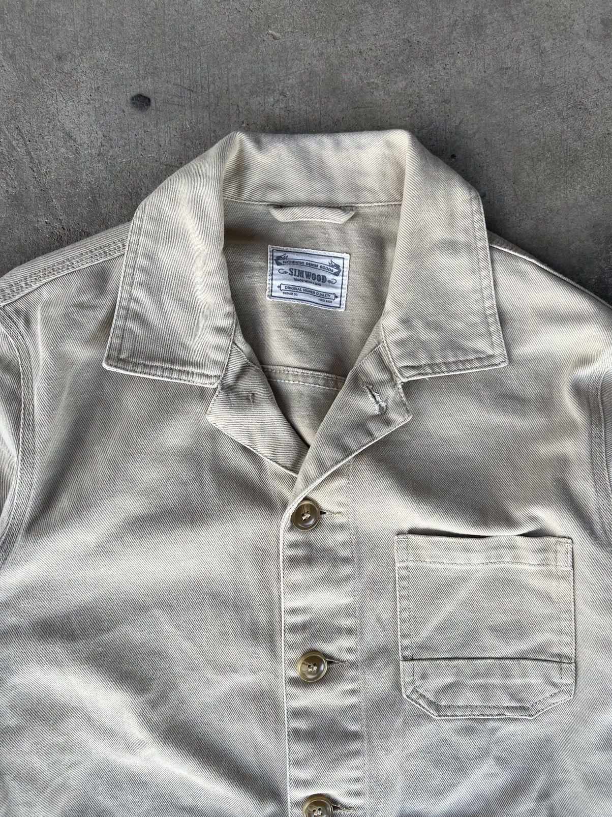 Other × Vintage Vintage Simwood Workwear Denim Jacket Size US S / EU 44-46 / 1 - 6 Thumbnail