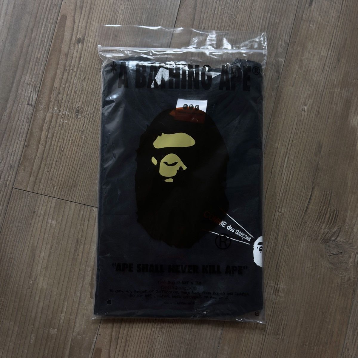 Bape Bape x CDG Osaka Tee Black 2020 Size US S / EU 44-46 / 1 - 2 Thumbnail