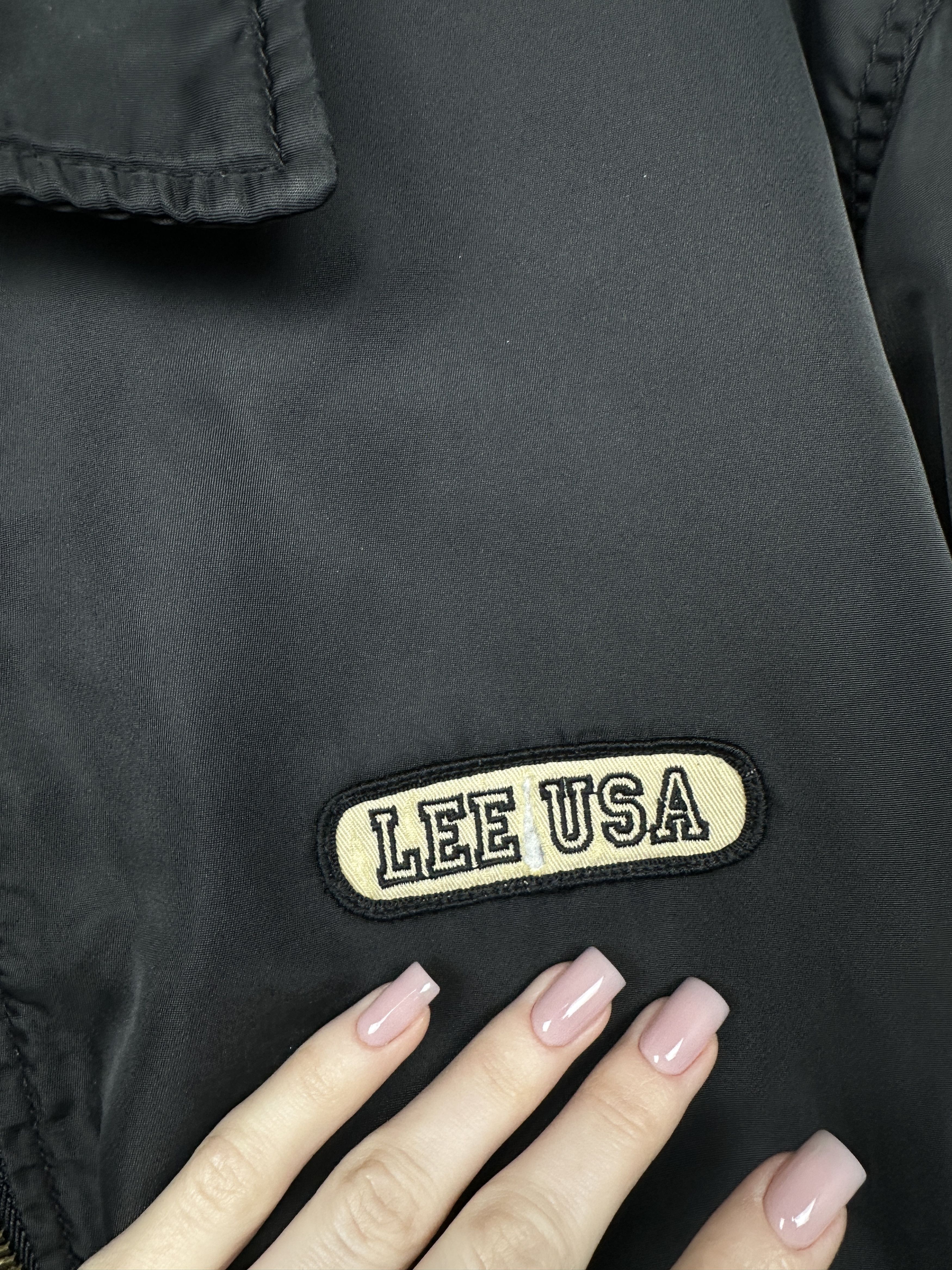 Lee Lee Sanforised USA 90s Vintage Insulated Bomber Jacket Size US XL / EU 56 / 4 - 3 Thumbnail