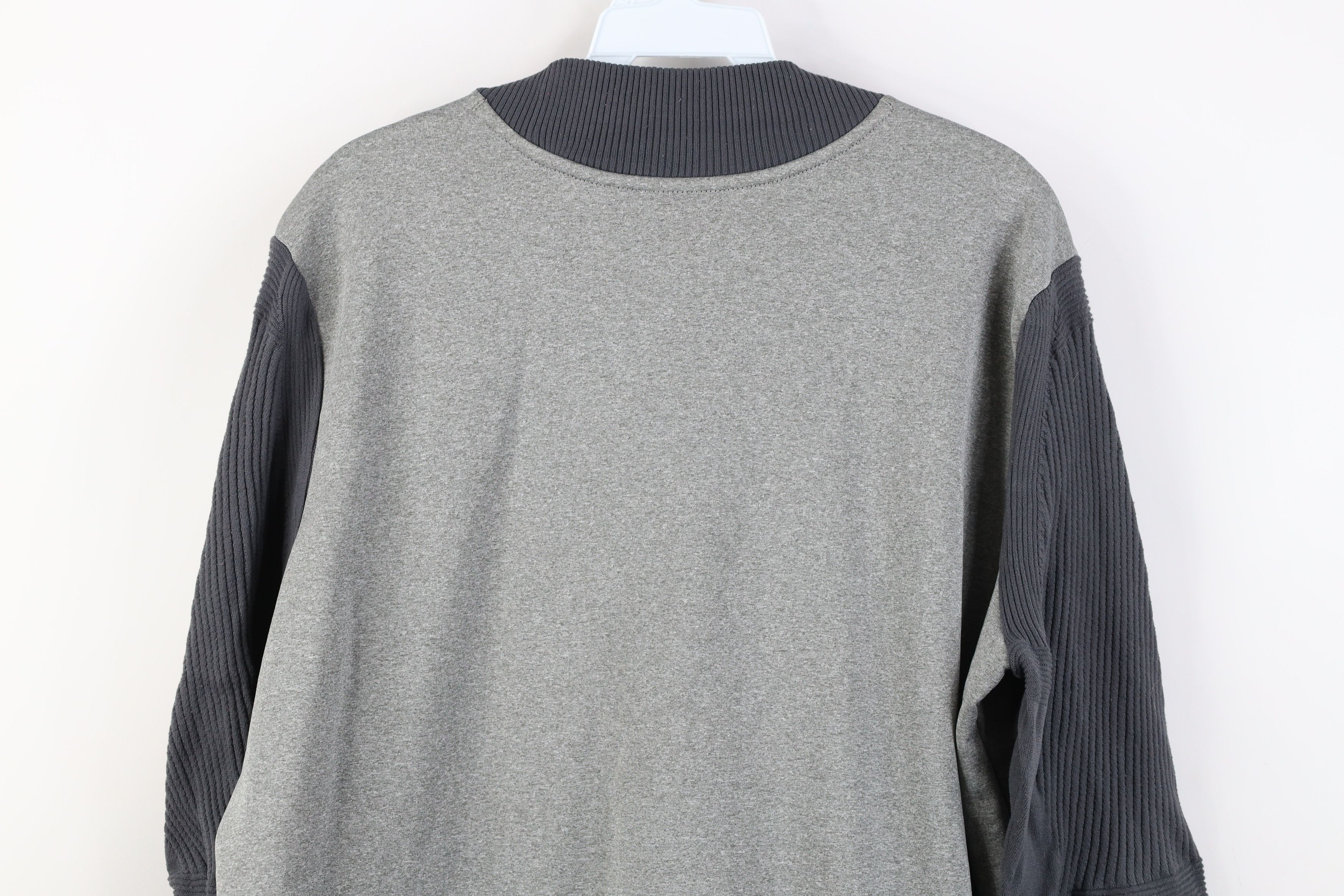 Nike Nike Golf Sphere Knit Fleece Lined Pullover Sweatshirt Gray Size US XL / EU 56 / 4 - 12 Thumbnail