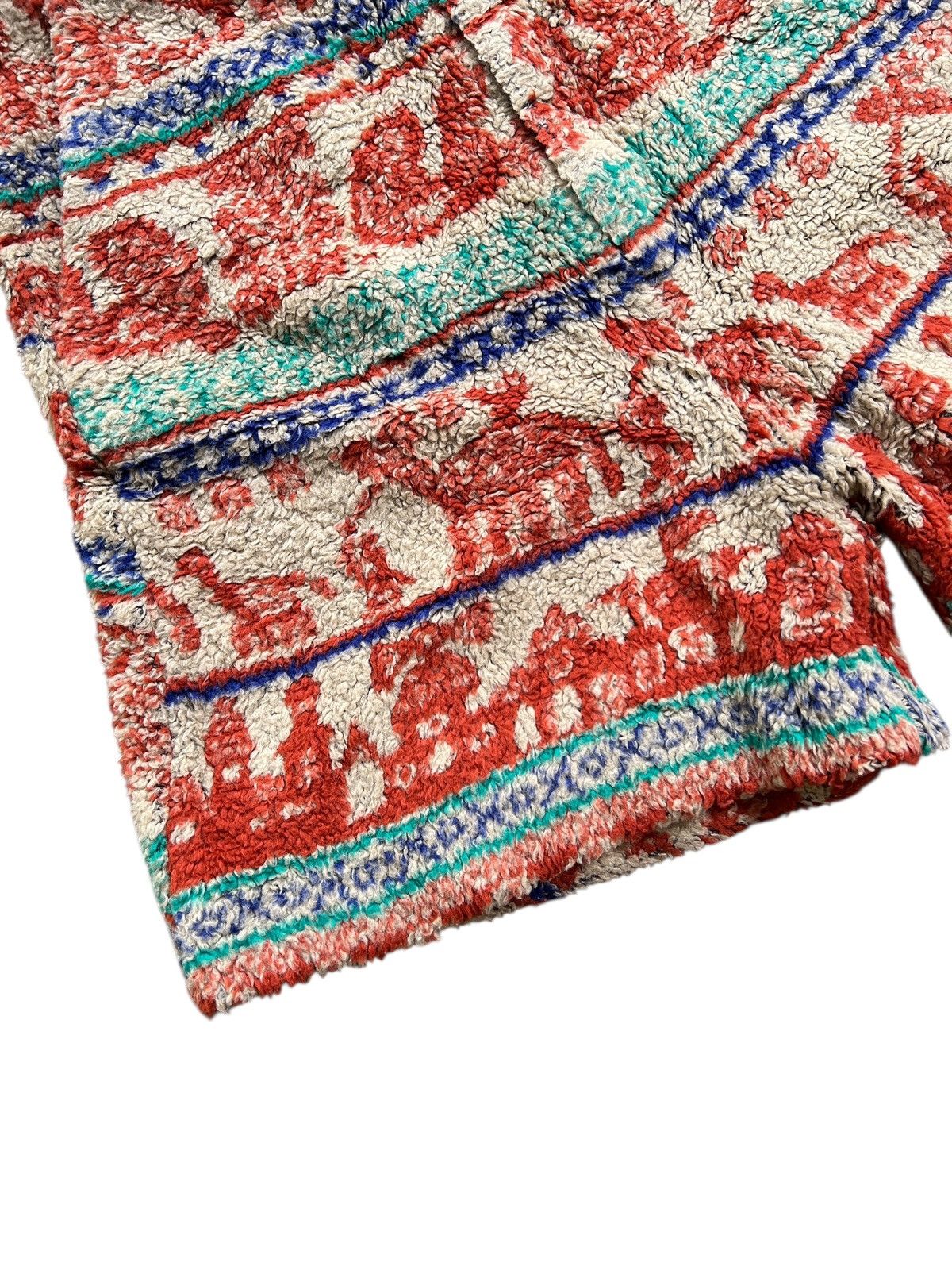 Ne-Net Ne-Net Animal Motif Aztec Boa Fleece Shorts Size US 31 - 4 Thumbnail