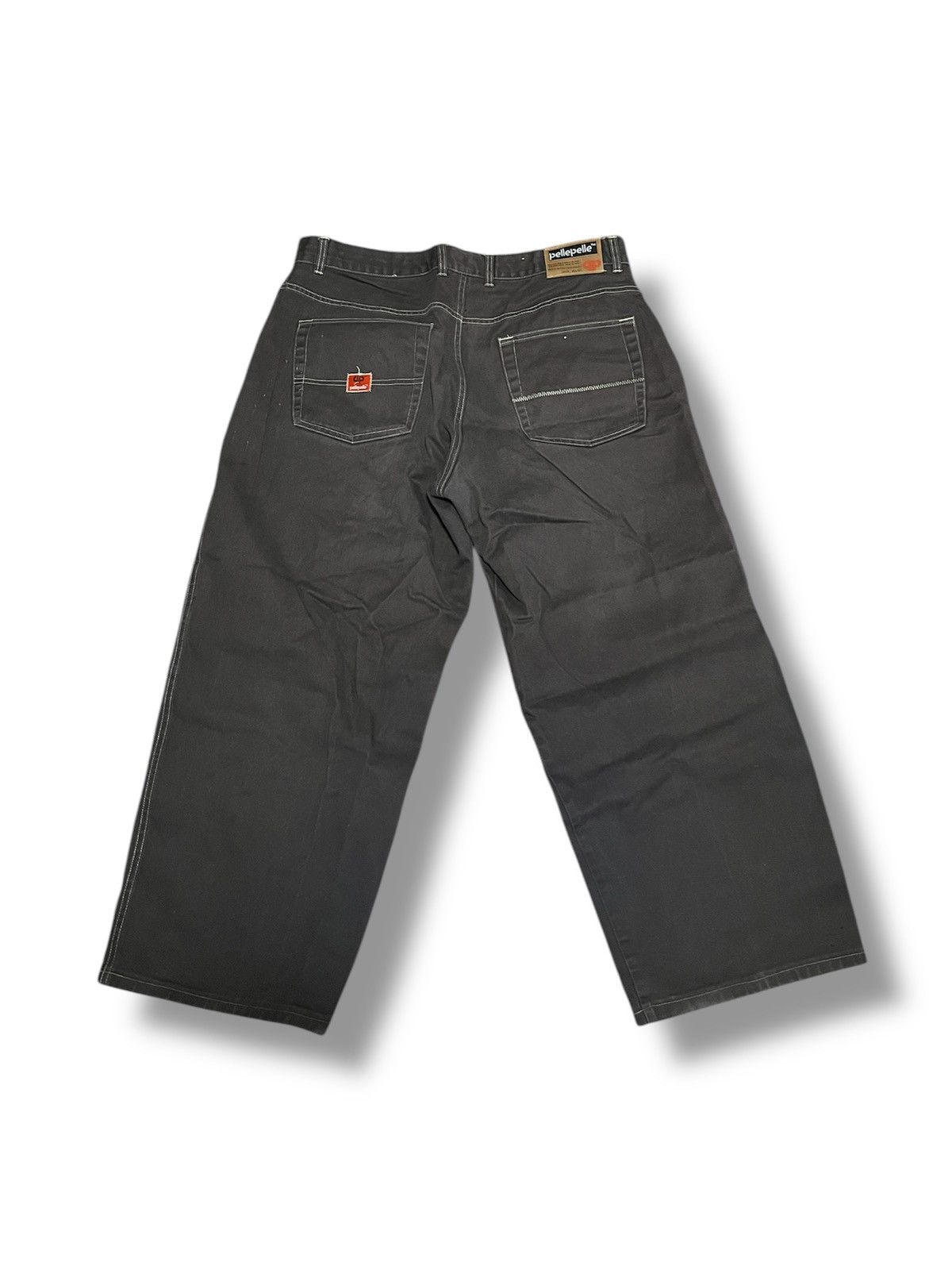 Pelle Pelle × Vintage PellePelle Baggy Selvedge Denim Jeans Size US 36 / EU 52 - 6 Thumbnail