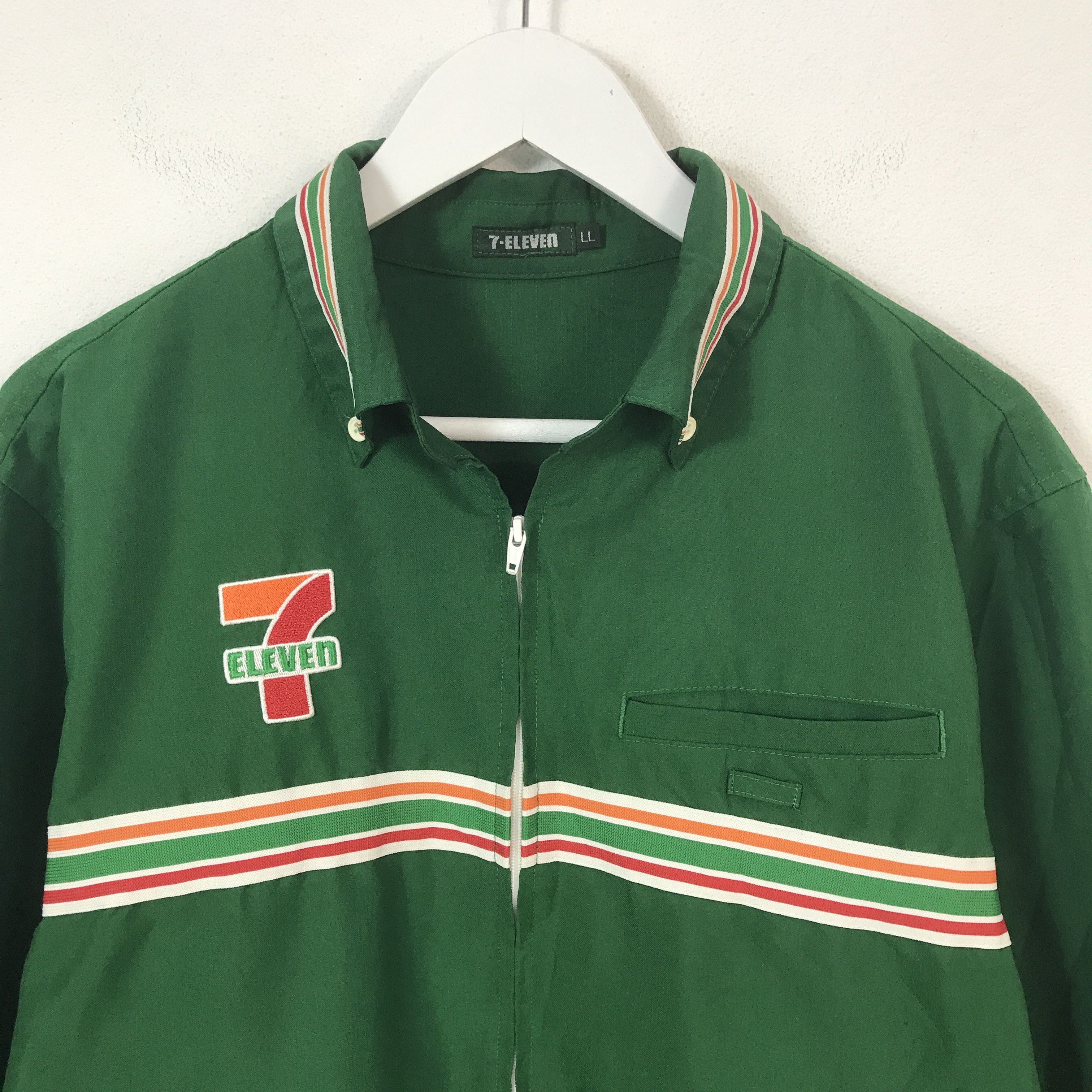 Japanese Brand 7-eleven japan uniform mart japan shirt jacket Size US L / EU 52-54 / 3 - 3 Thumbnail