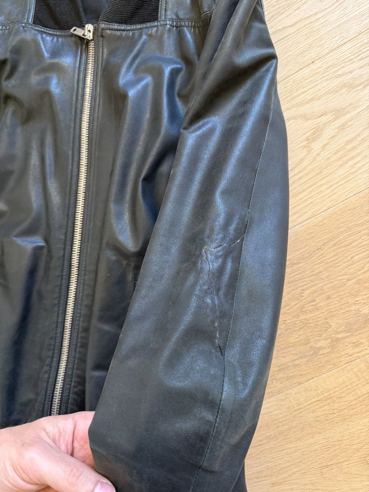 Rick Owens Rick Owens Leather Jacket Size US M / EU 48-50 / 2 - 11 Thumbnail