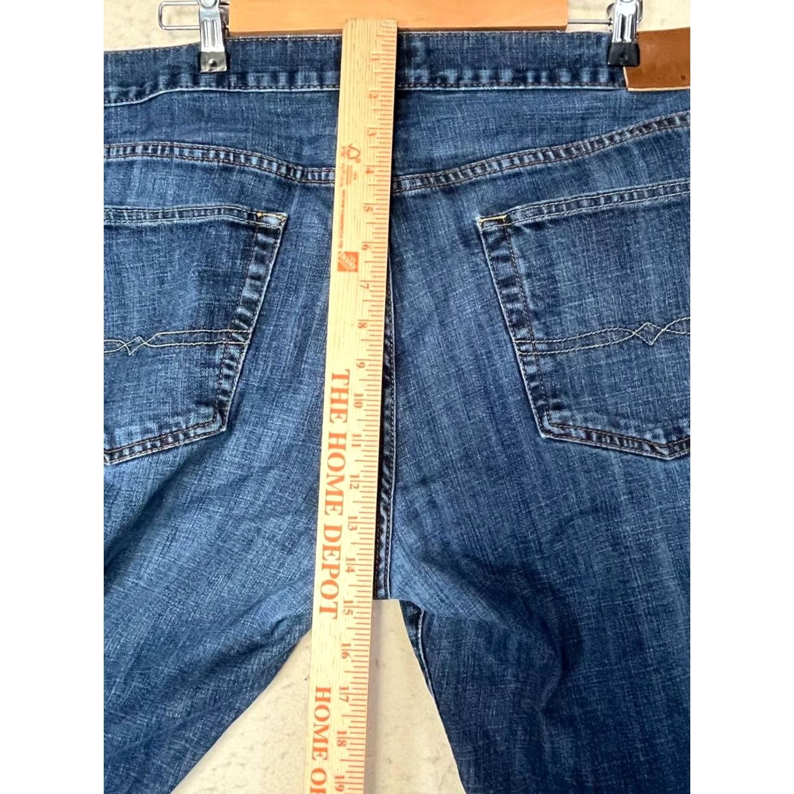 Lucky Brand Lucky Brand 221 Jeans Mens Straight Athletic Fit 40x32 Denim Blue Cotton Spandex See Pic Size US 40 / EU 56 - 3 Thumbnail