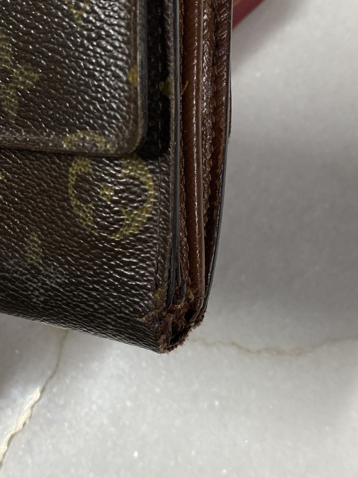 Louis Vuitton Louis Vuitton Brown Monogram Wallet Women’s Card Holder Size ONE SIZE - 14 Thumbnail