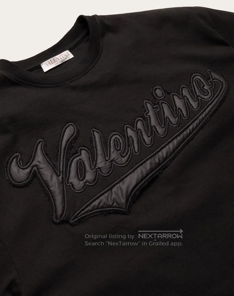 Valentino Valentino Iconic logo black T-shirt Size US M / EU 48-50 / 2 - 3 Thumbnail
