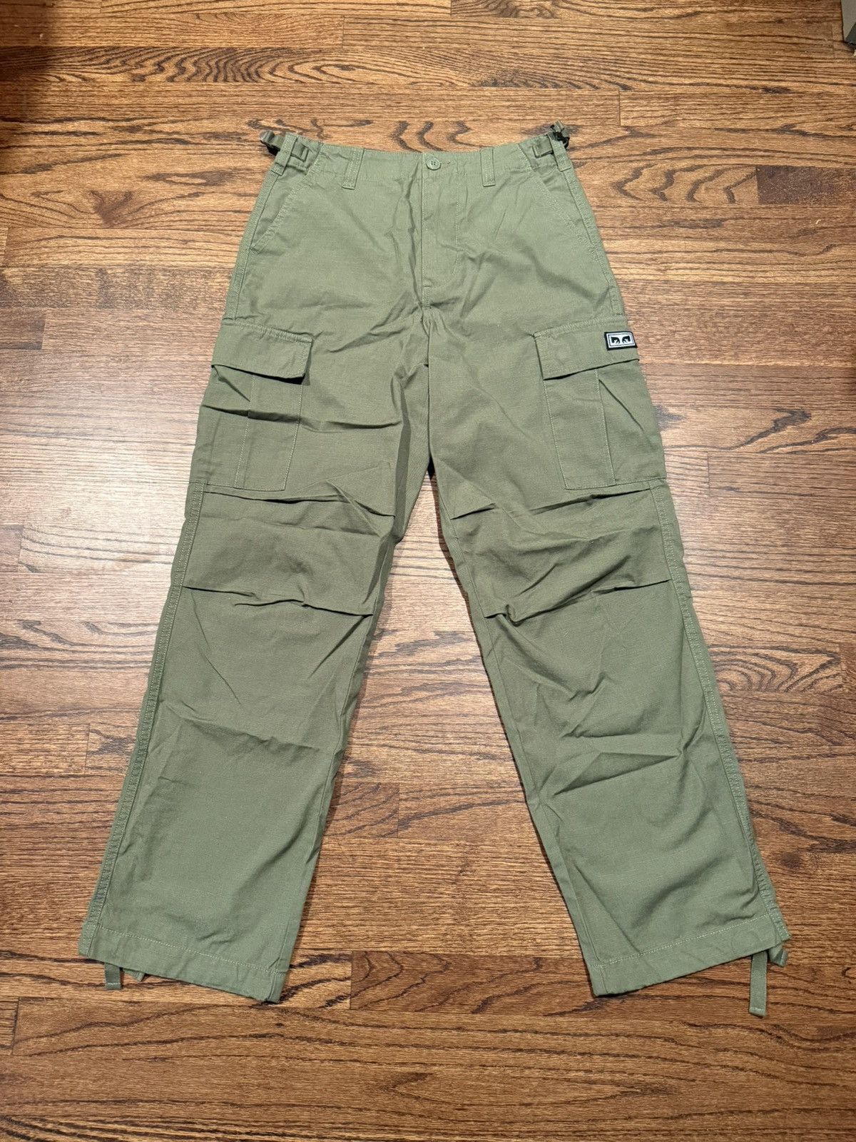 Obey OBEY Olive Green Cargo Pants Men’s size 27 Size US 27 - 1 Thumbnail