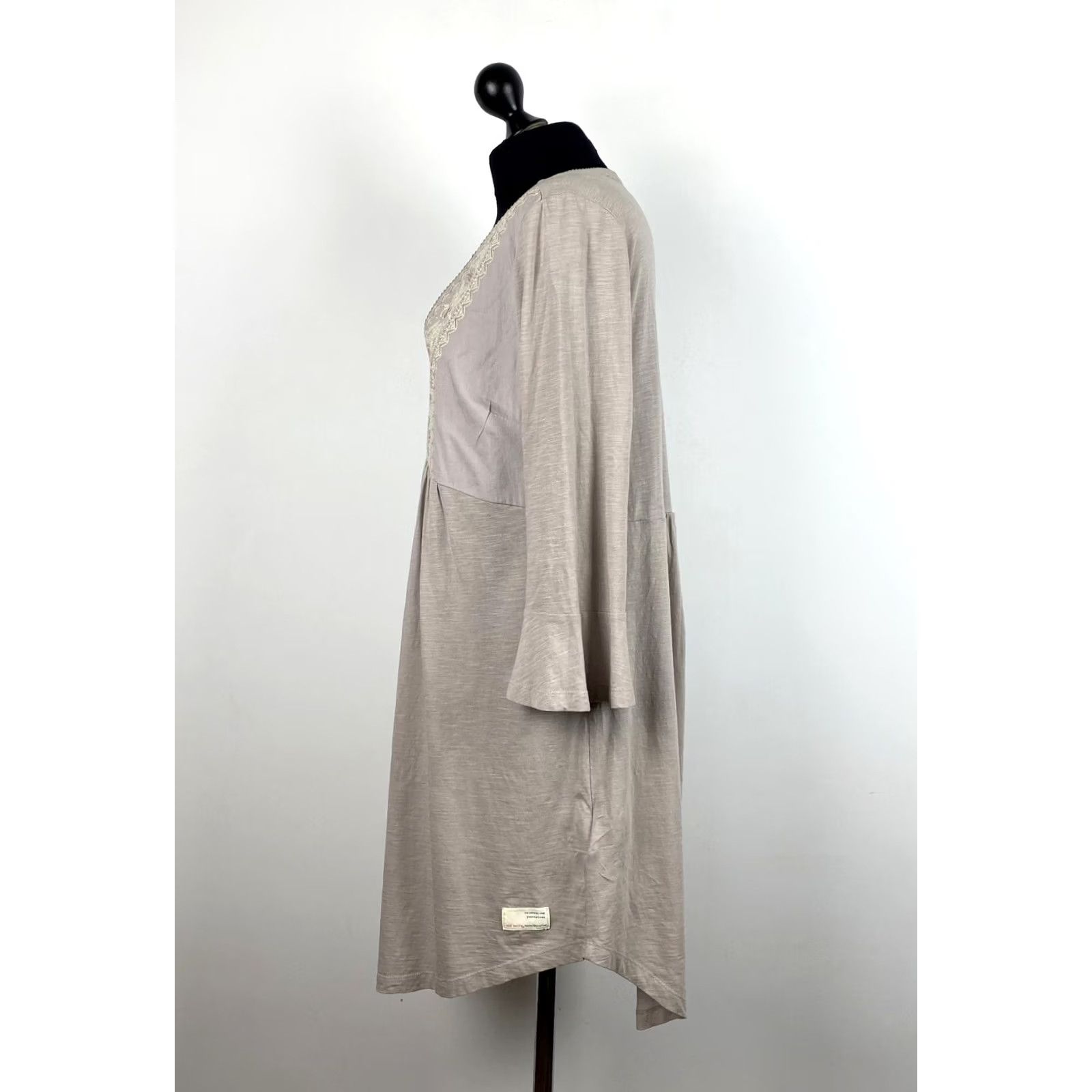 Vintage Odd Molly 632 tunic blouse shirt M Size 3 beige womens Size XS / US 0-2 / IT 36-38 - 2 Thumbnail