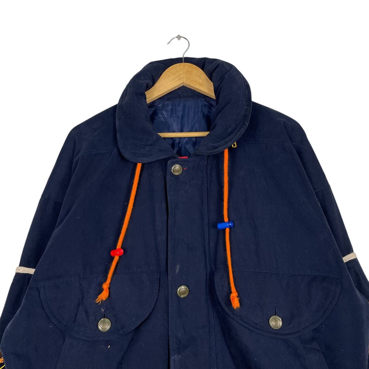 Jean Charles De Castelbajac 💥JEAN CASTELBAJAC NAVY MUSIC EMBROIDERY JACKET Size US M / EU 48-50 / 2 - 2 Thumbnail