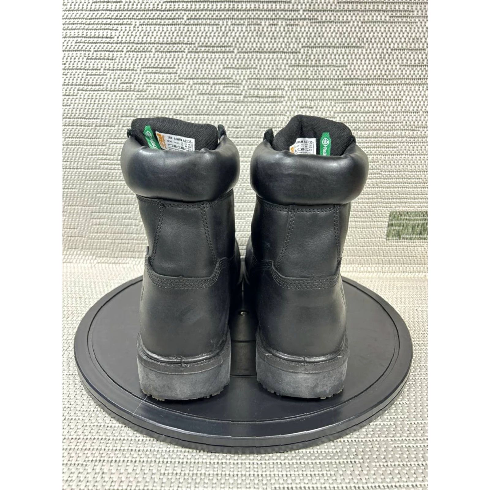 Timberland Timberland PRO Boots Mens Size 14 Wide Direct Attach Soft Toe Work Black Leather Shoes Boots Size US 14 / EU 47 - 6 Thumbnail