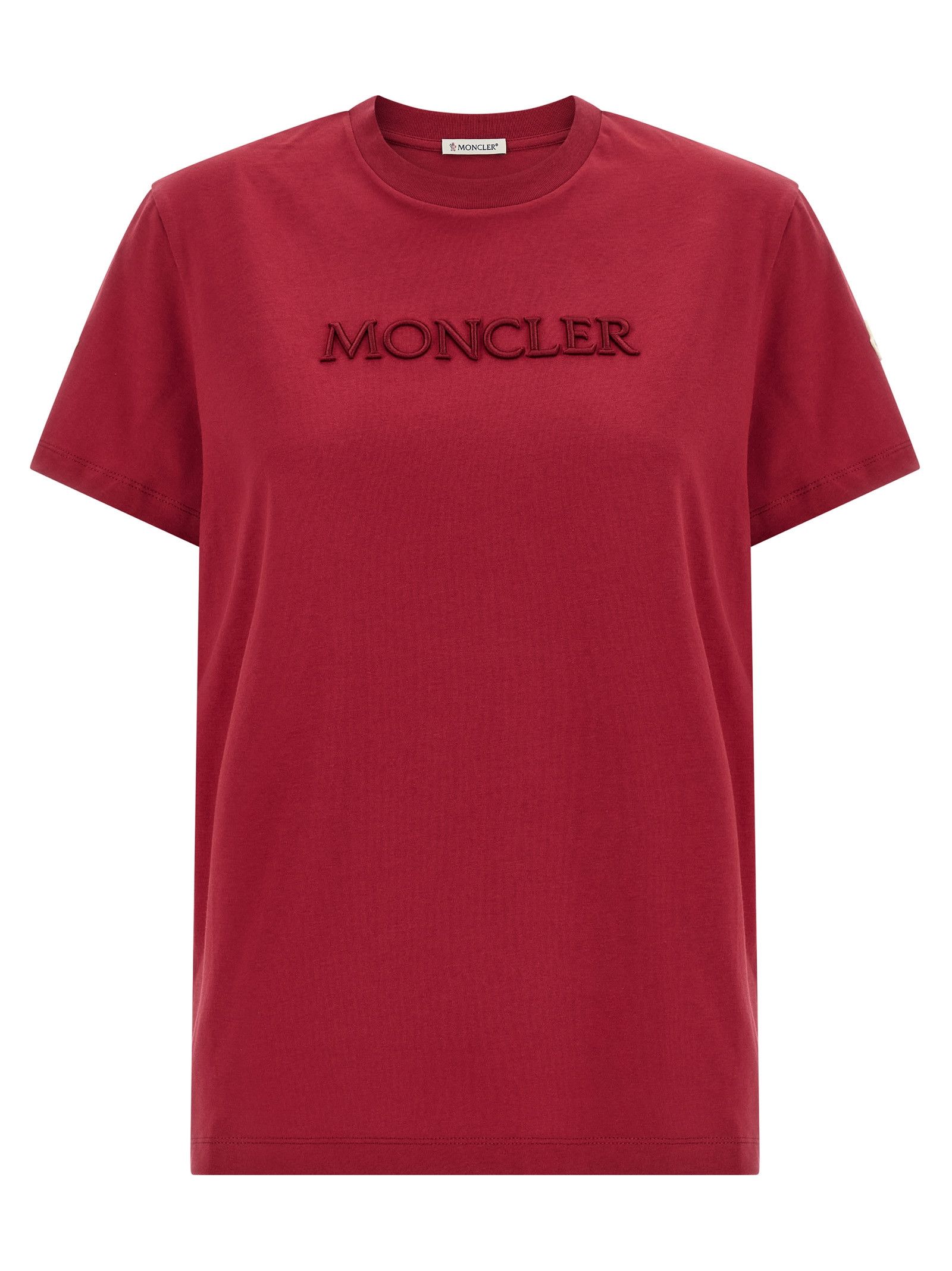 Moncler Logo embroidery t-shirt Size XS / US 0-2 / IT 36-38 - 1 Thumbnail