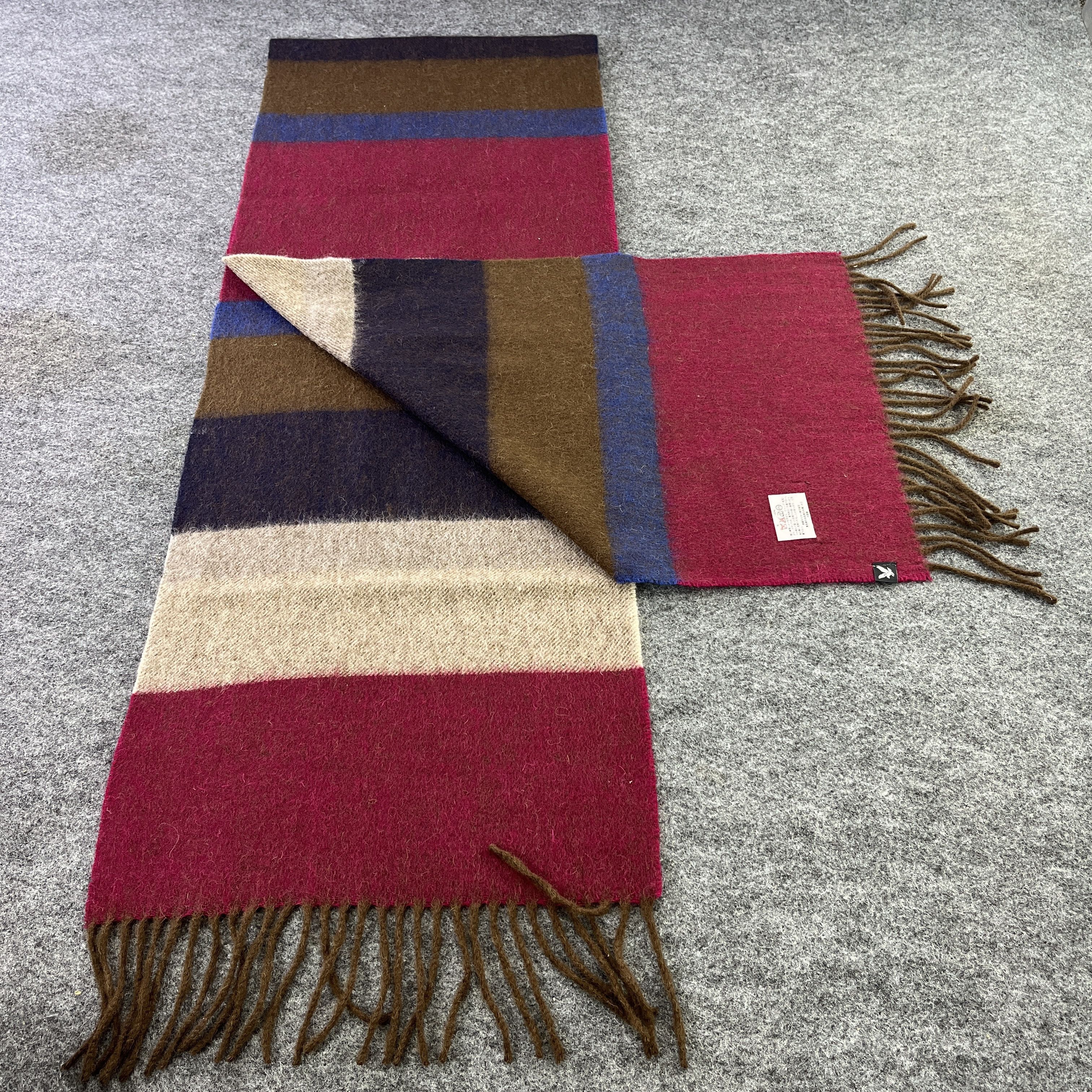 Lyle & Scott × Vintage Lyle & Scott Scarf / Muffler / Neckwear T760 Size ONE SIZE - 3 Thumbnail