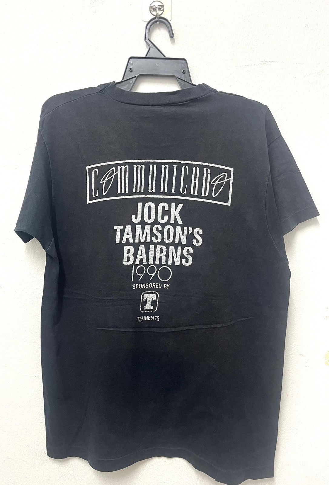 Band Tees × Vintage Vintage 90’s Jock Tamson’s Bairns Band Tee Size US L / EU 52-54 / 3 - 4 Thumbnail