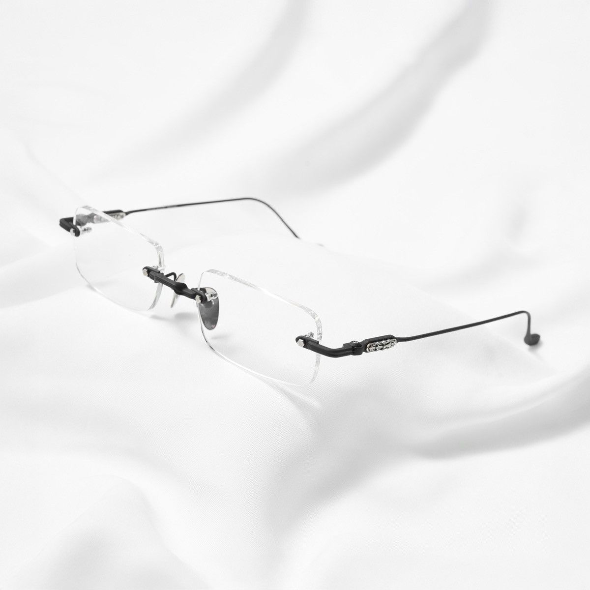 Chrome Hearts CHROME HEARTS SOFFFFFFFFERS II MbK/SHINY SILVER GLASSES Size ONE SIZE - 1 Thumbnail
