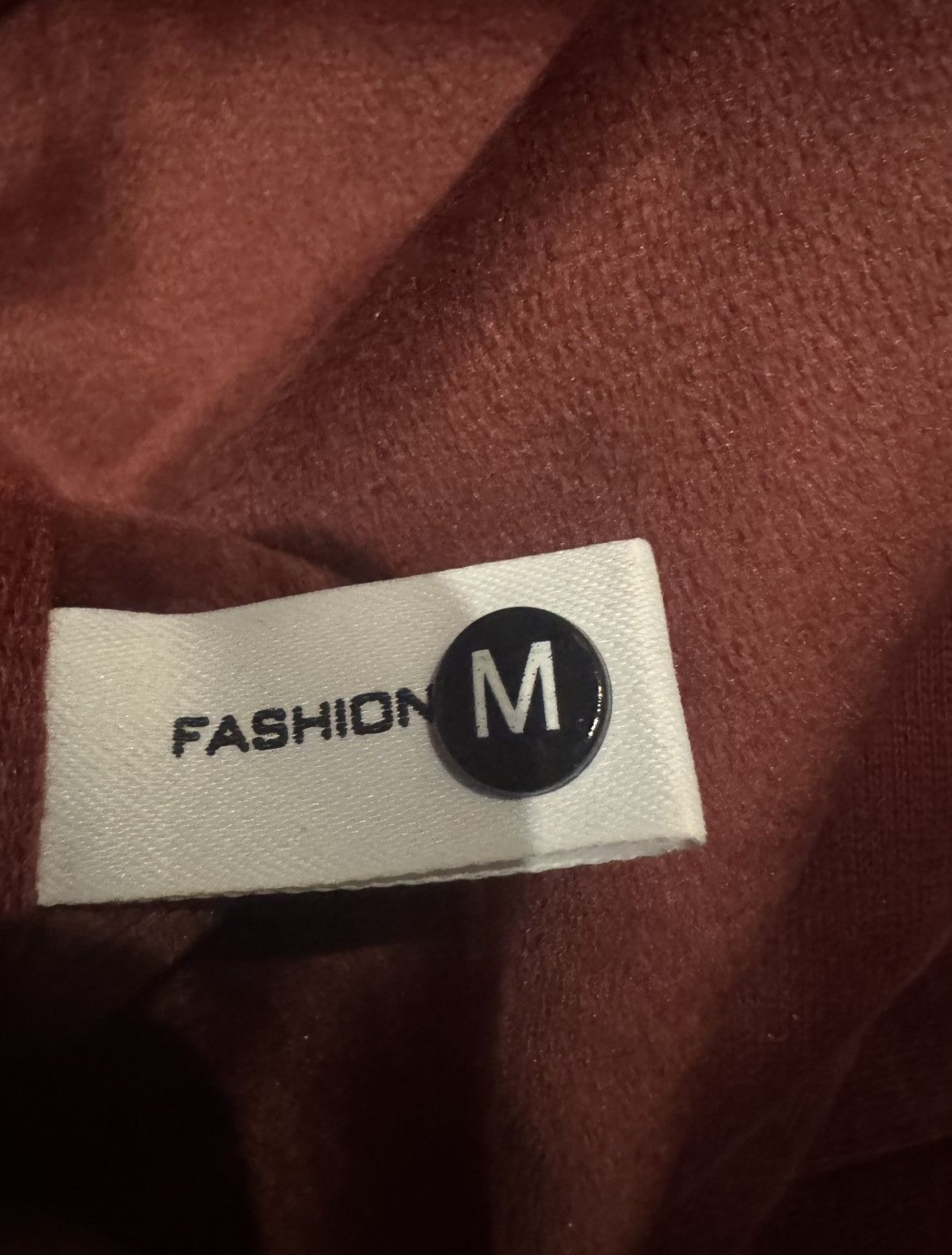 Other Burgundy Zip Hoodie “Don’t Be Sad” Size US M / EU 48-50 / 2 - 4 Thumbnail