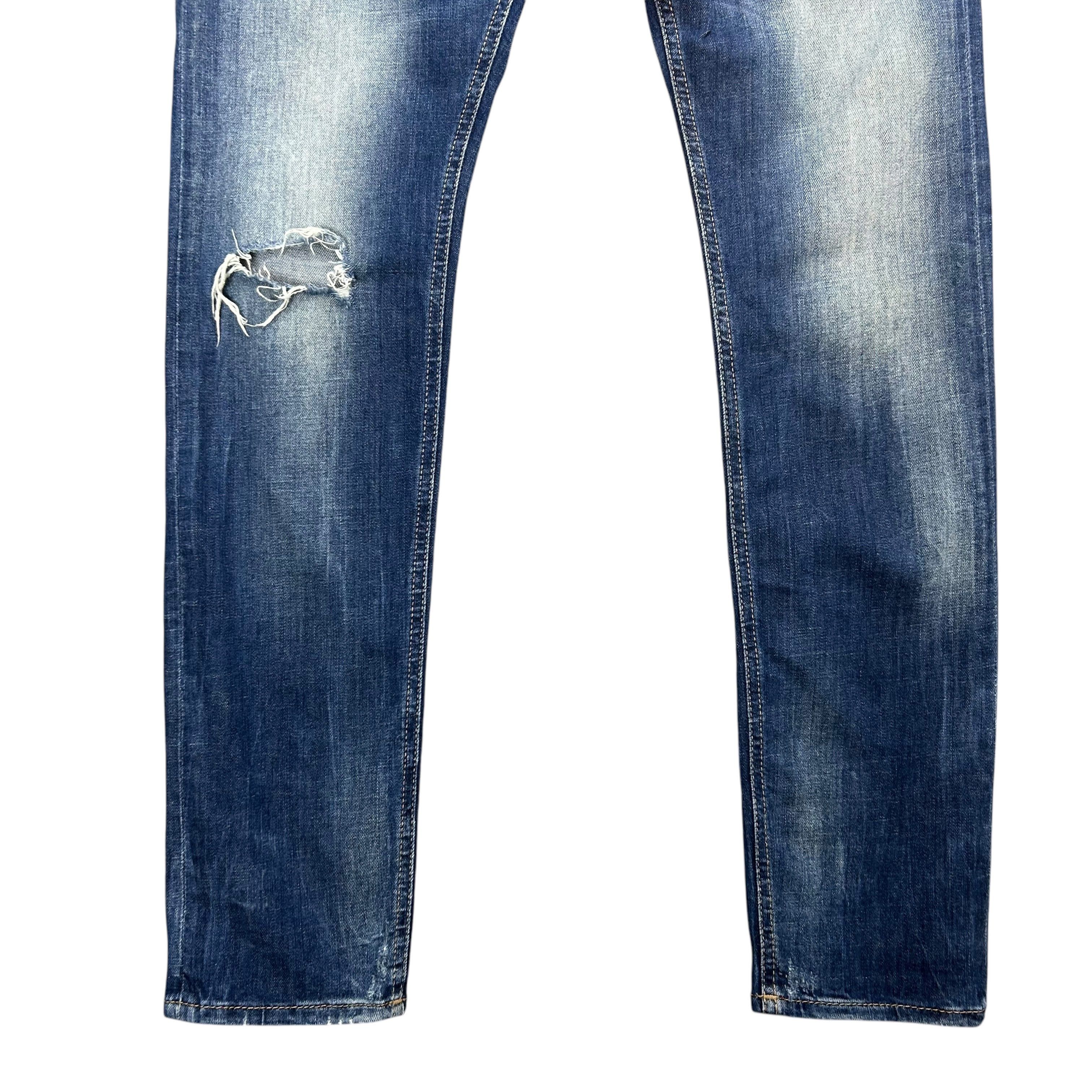 Diesel Diesel Tepphar Slim Carrot Blue Denim Jeans Stretch W29L32 Size US 29 - 6 Thumbnail