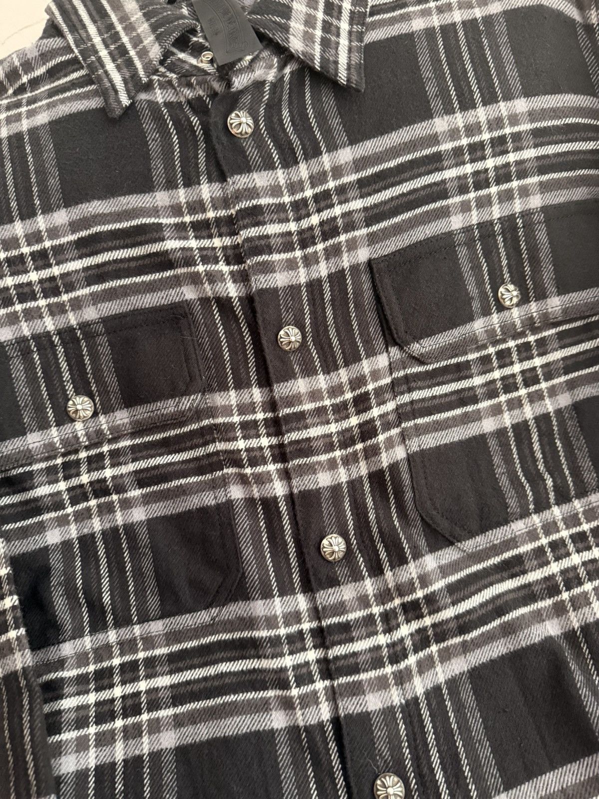 Chrome Hearts Chrome hearts flanel button Size US L / EU 52-54 / 3 - 5 Thumbnail