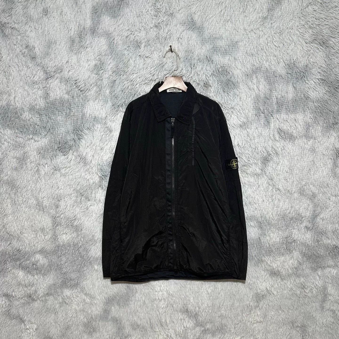 Stone Island Stone Island Black Jacket Outerwear Size US L / EU 52-54 / 3 - 1 Thumbnail