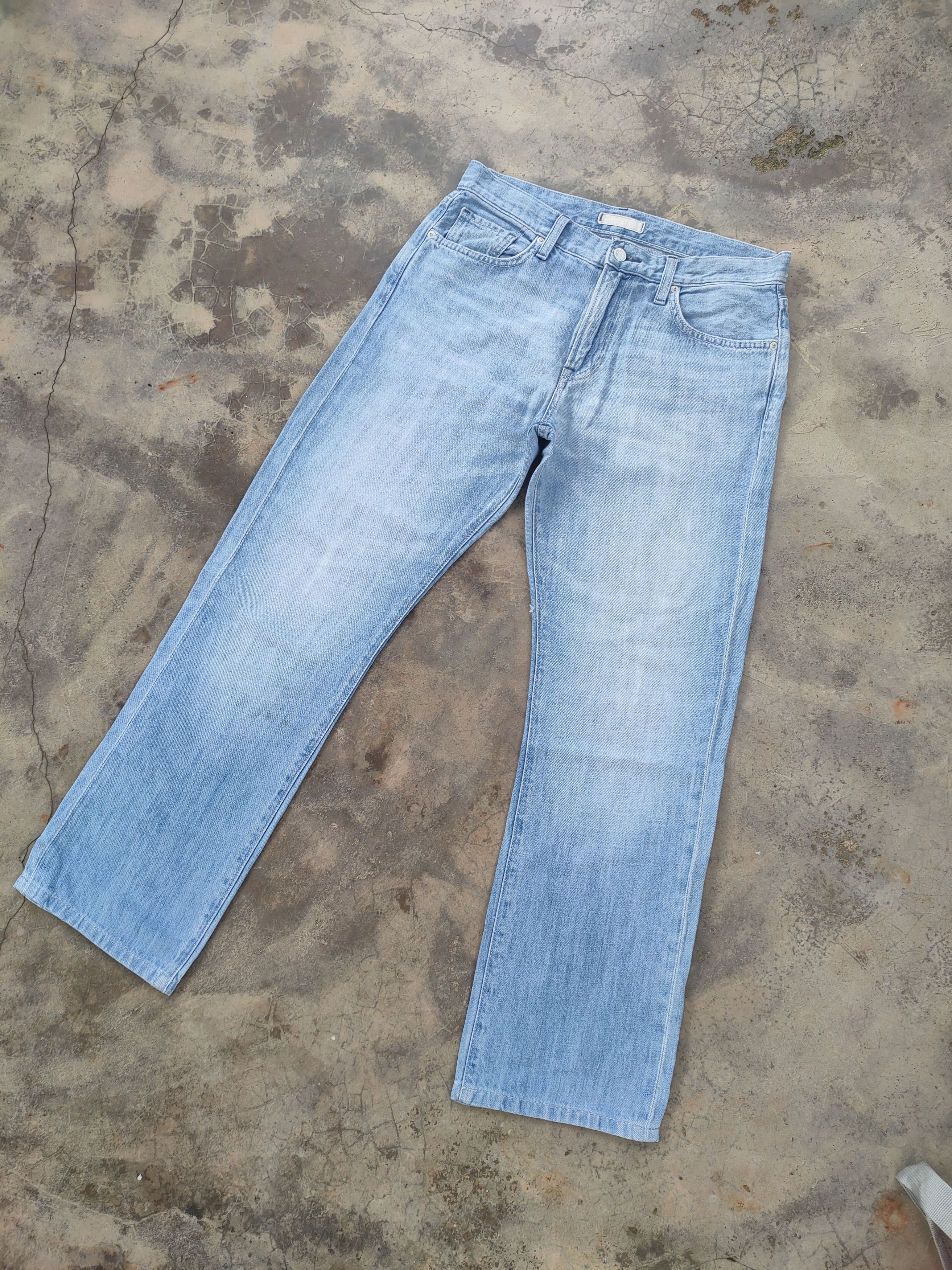 Japanese Brand VINTAGE JAPANESE FADED RIPPED JEANS DENIM PANTS Size US 32 / EU 48 - 2 Thumbnail