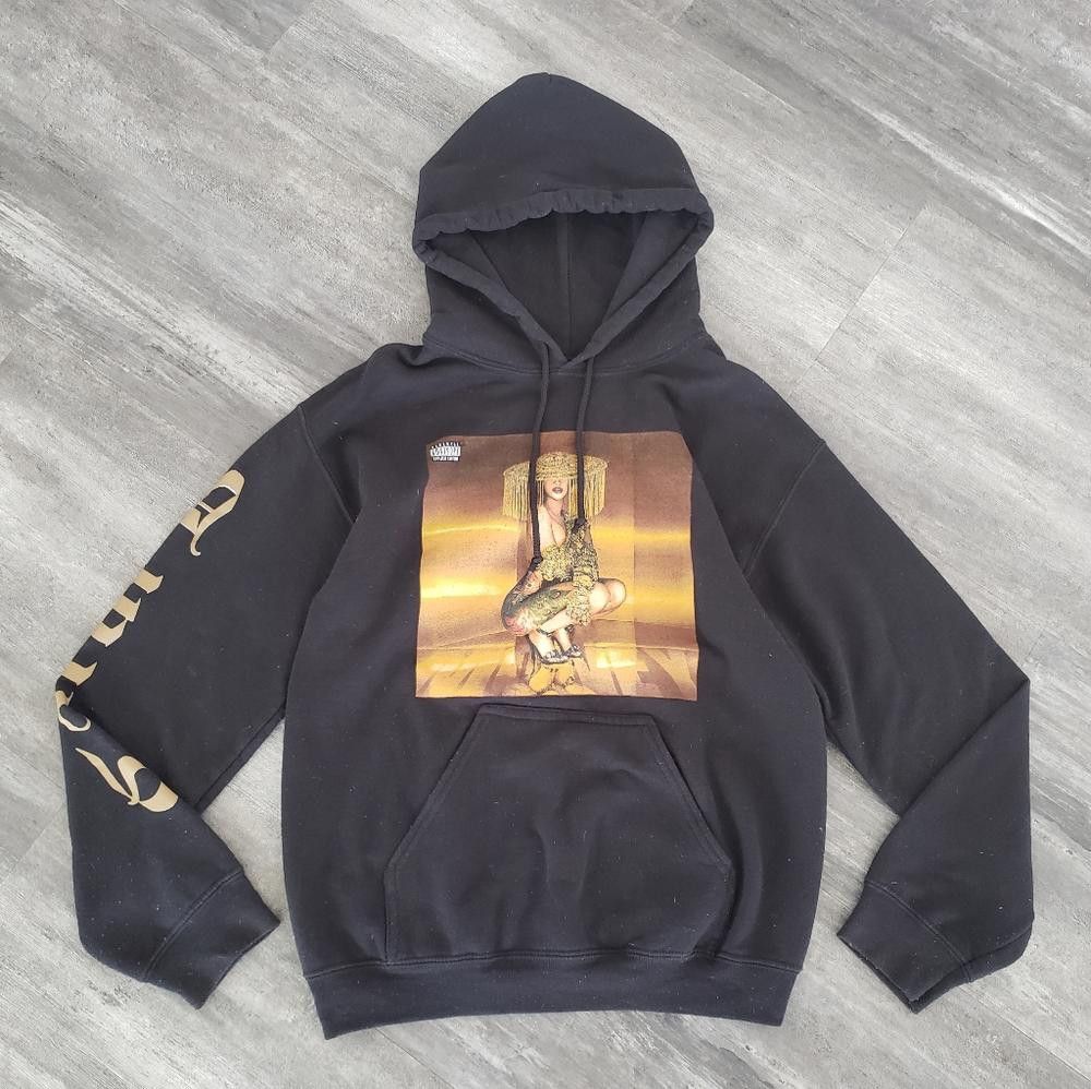 Designer Black | CARDI B | Official Money Hoodie Size US S / EU 44-46 / 1 - 1 Thumbnail