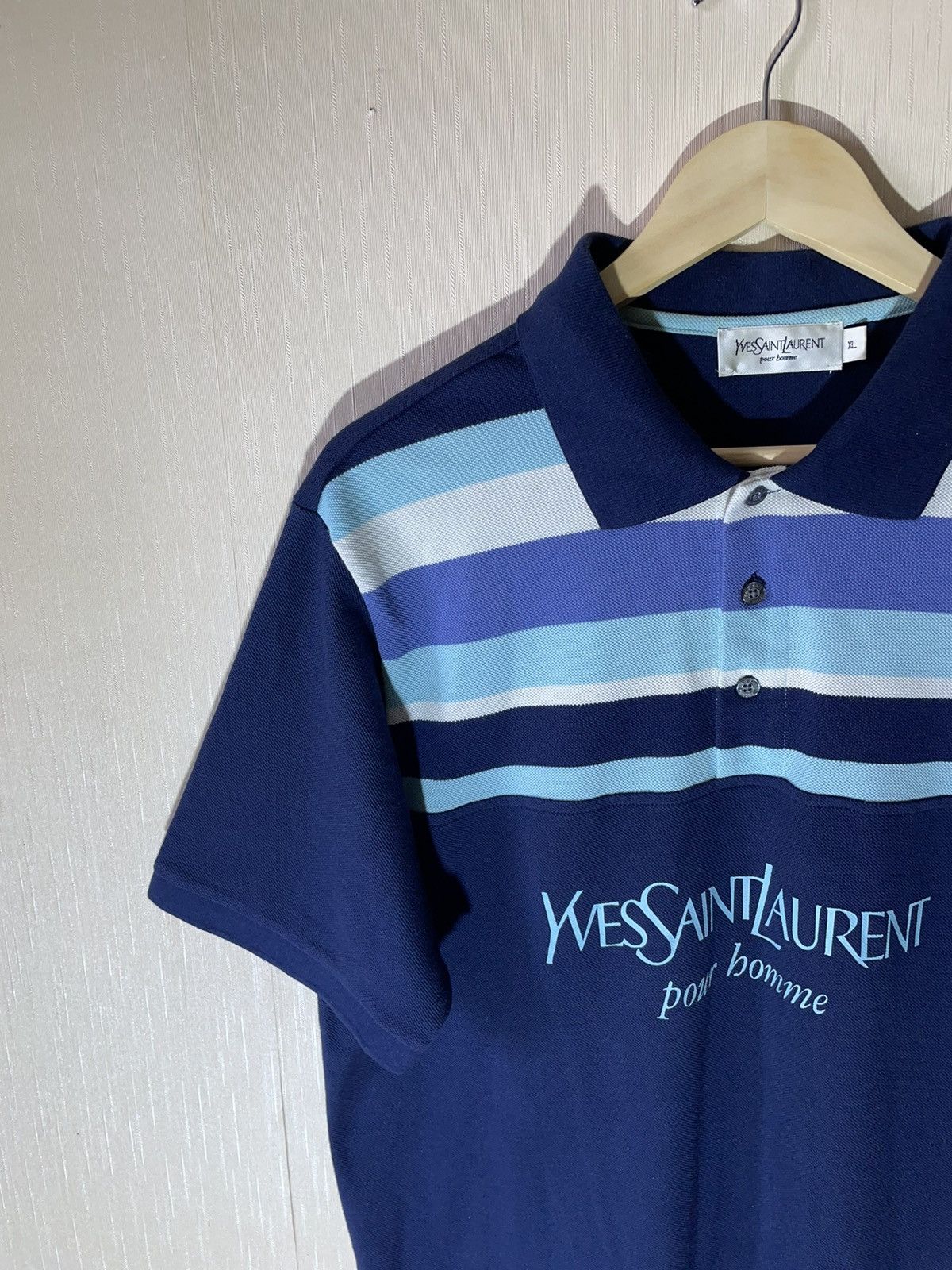 Vintage × Yves Saint Laurent Yves Saint Laurent vintage polos Size US XL / EU 56 / 4 - 3 Thumbnail